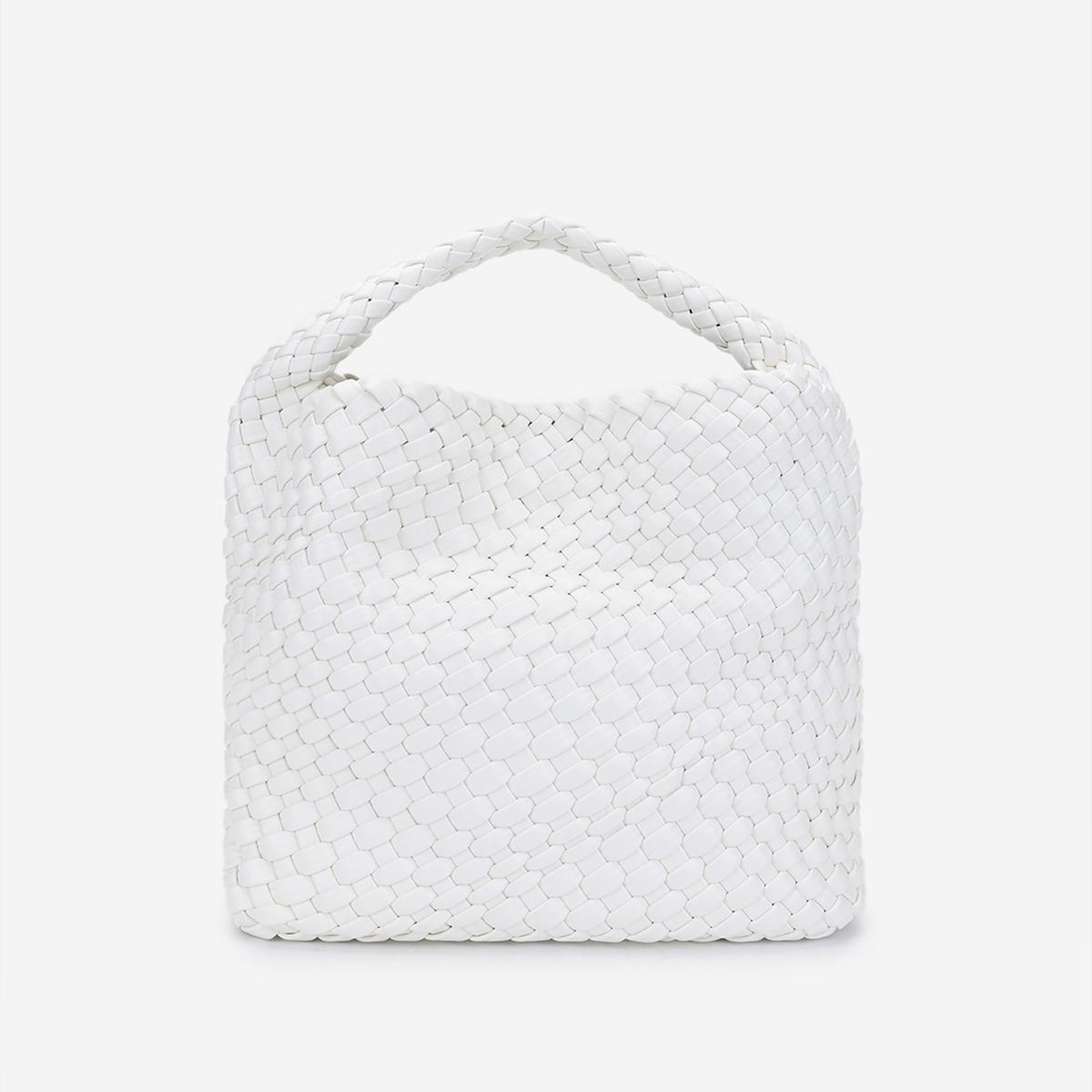 Valmenti Kadın Suni Deri Beyaz Omuz Çanta