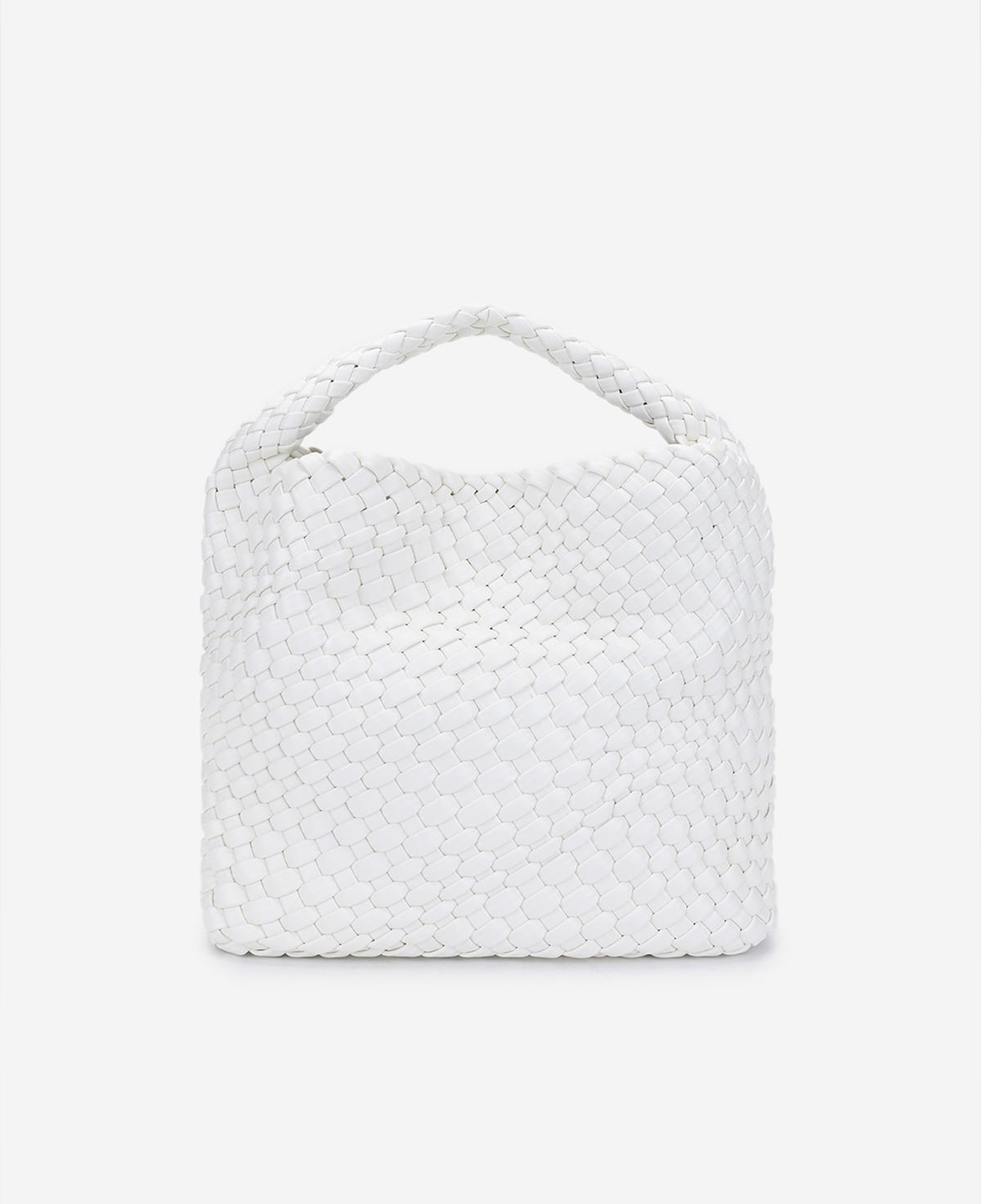 Valmenti Kadın Suni Deri Beyaz Omuz Çanta