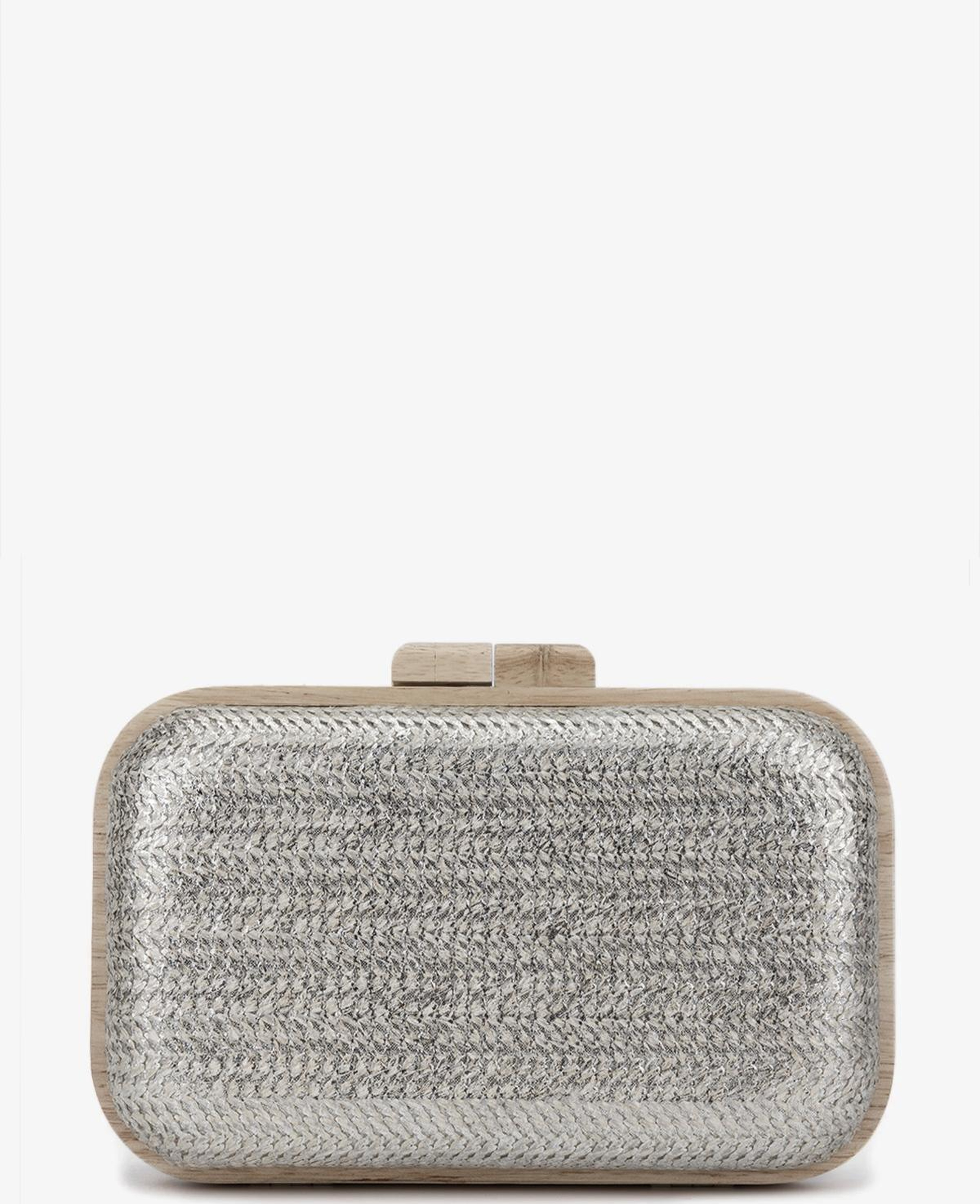 Valmenti Kadın Vegan Gümüş Abiye Çanta