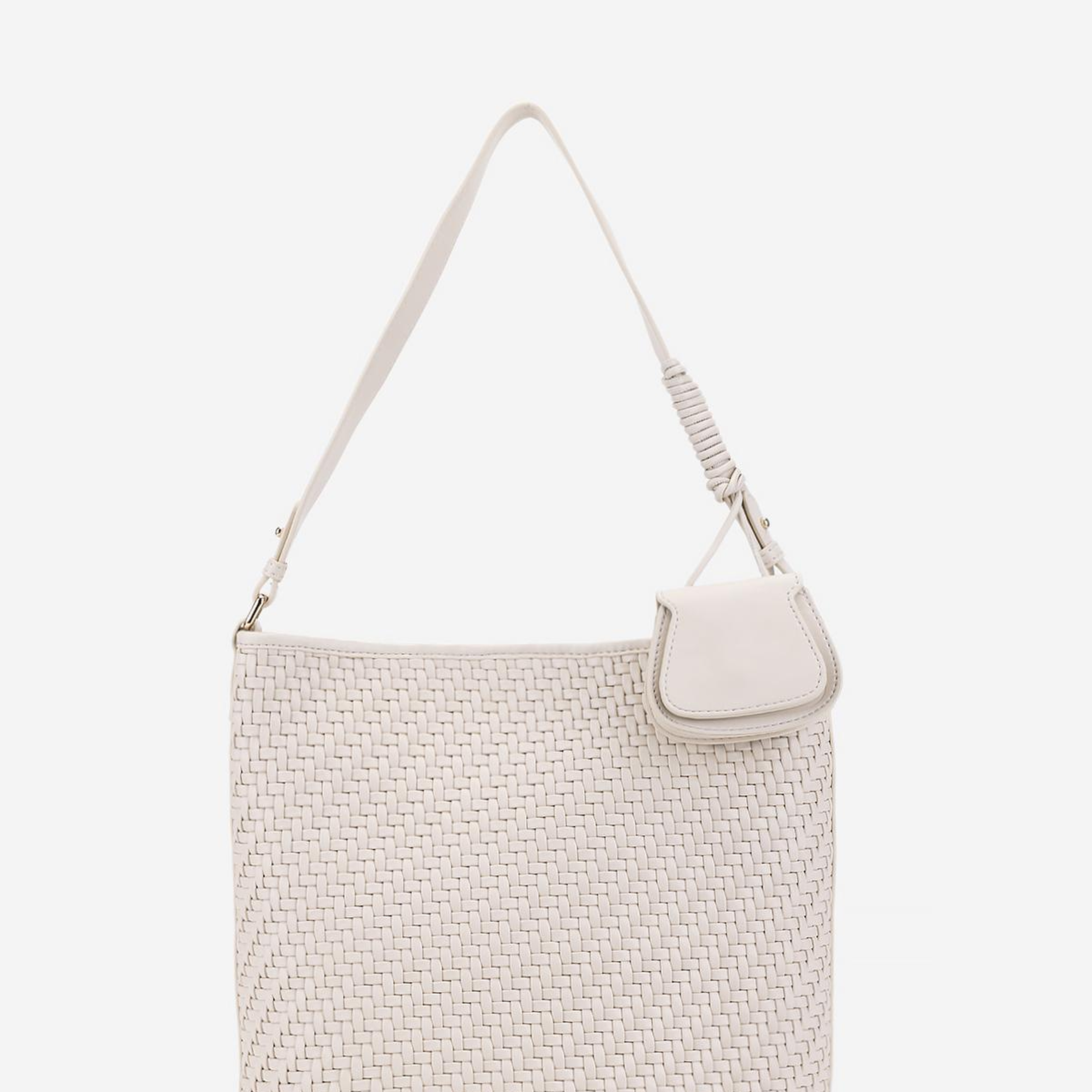 Valmenti Kadın Suni Deri Bej Omuz Çanta