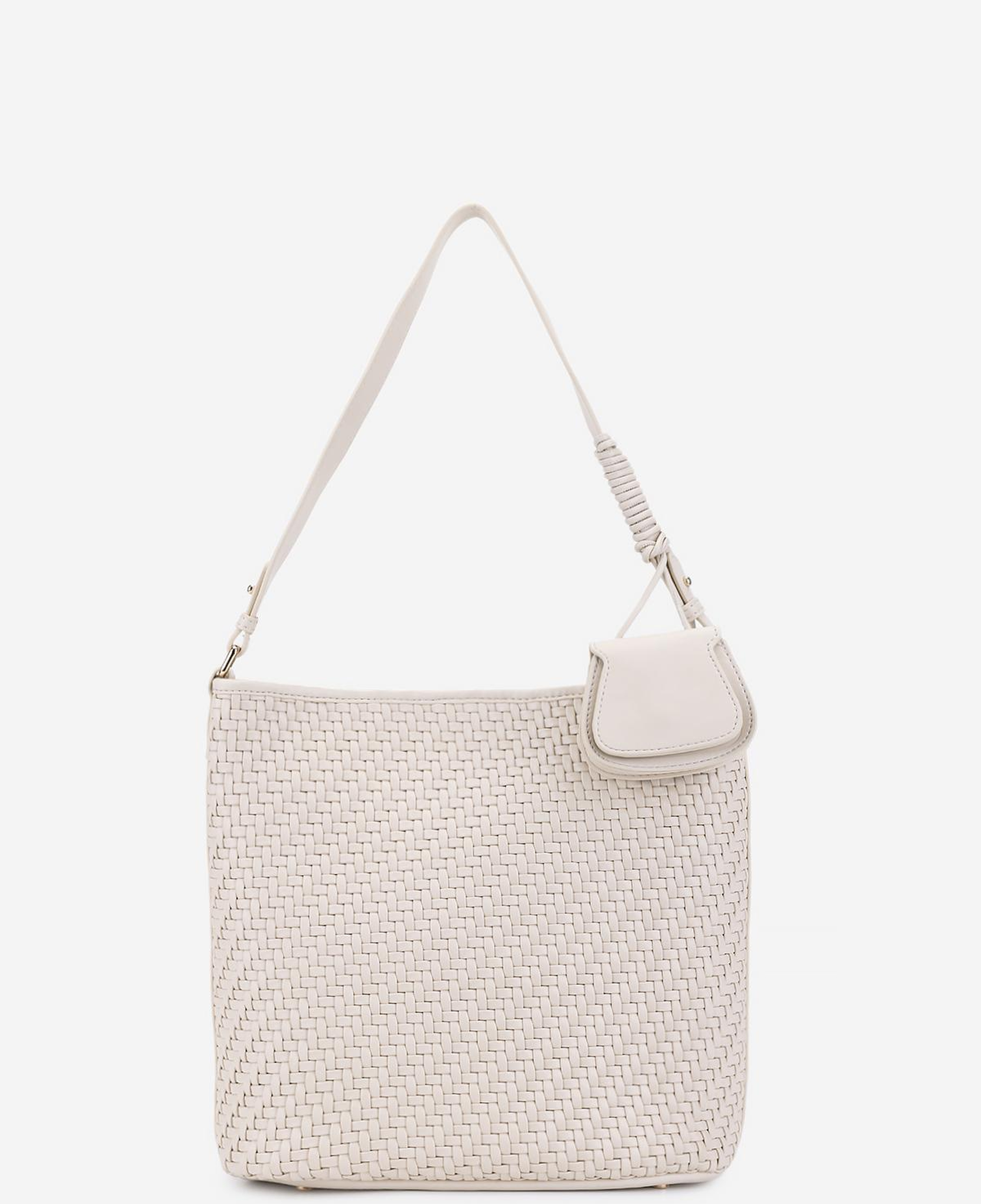 Valmenti Kadın Suni Deri Bej Omuz Çanta