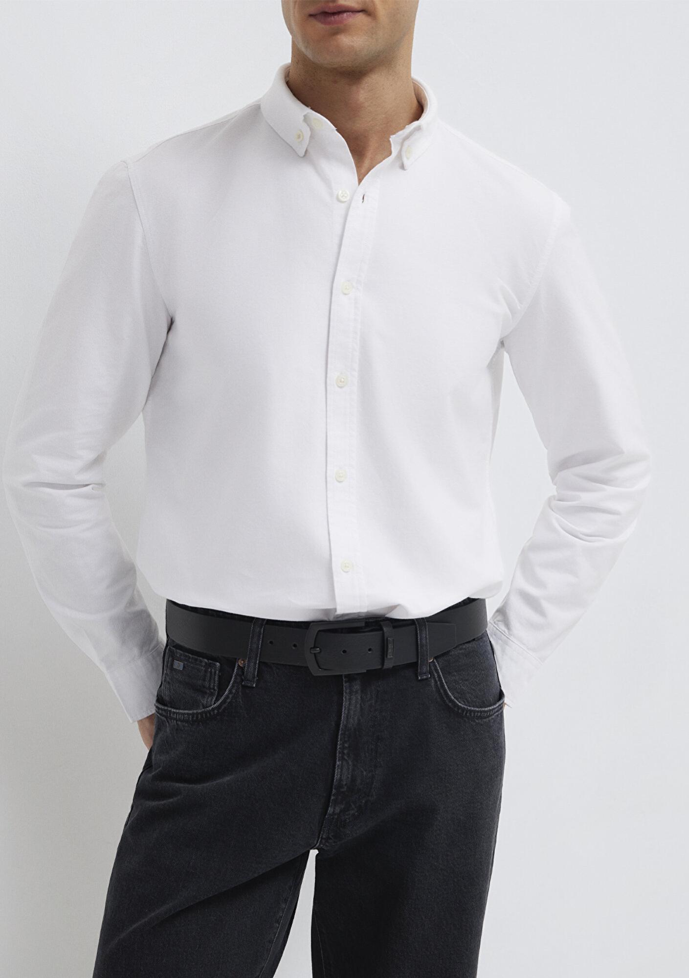 Mavi Siyah Suni Deri Kemer 0912254-900