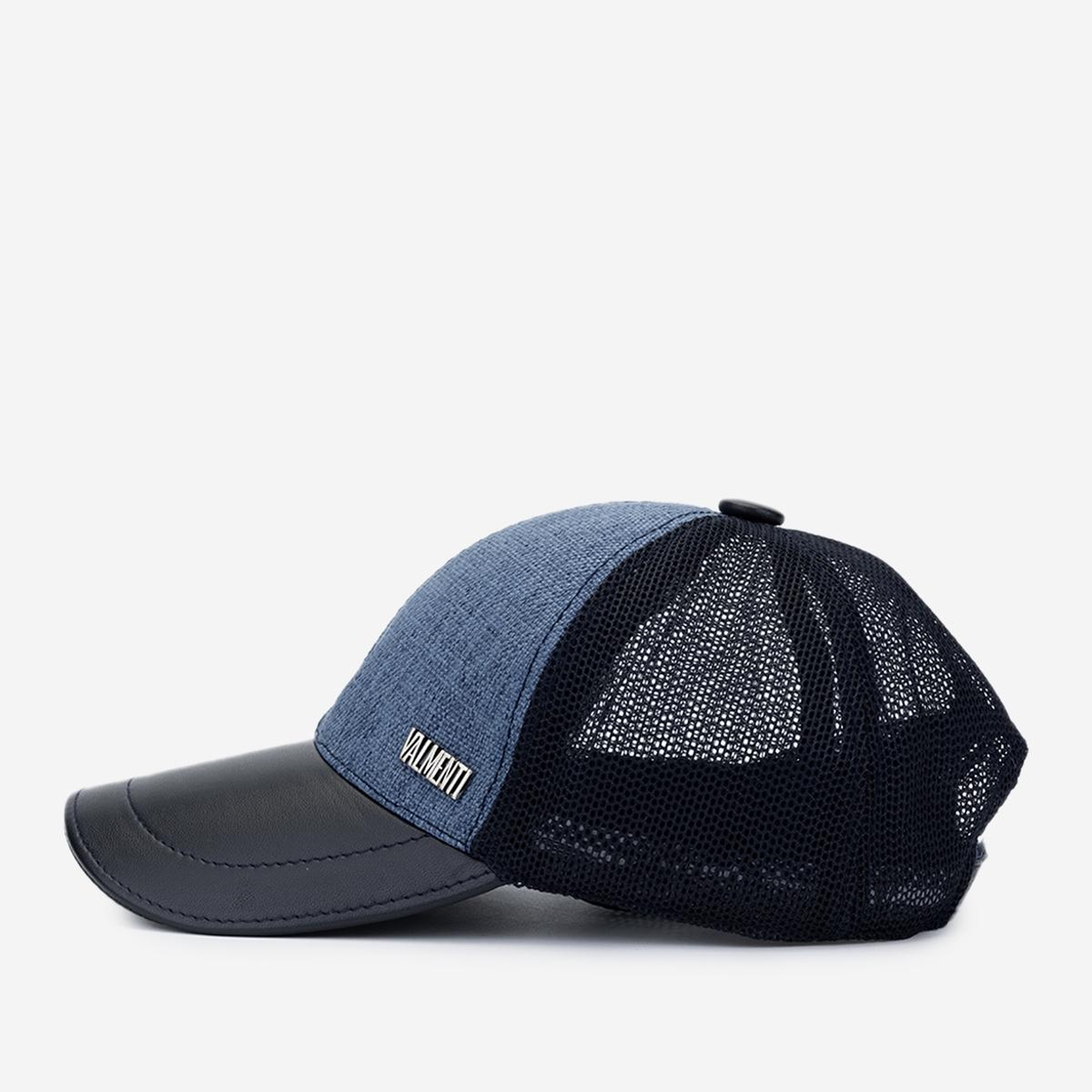 Valmenti Erkek Tekstil Mavi Şapka