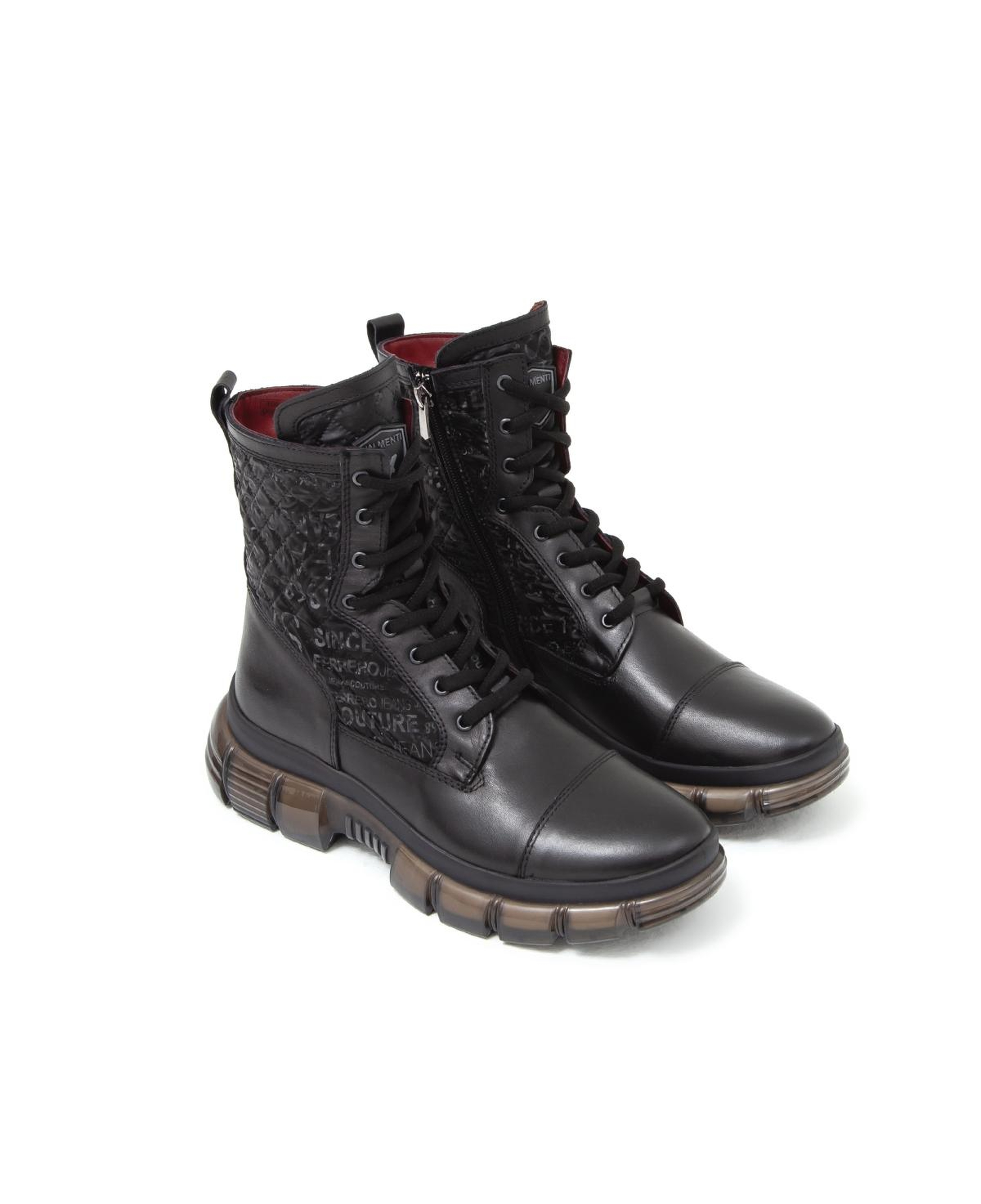 Valmenti Erkek Hakiki Deri Siyah Casual Bot