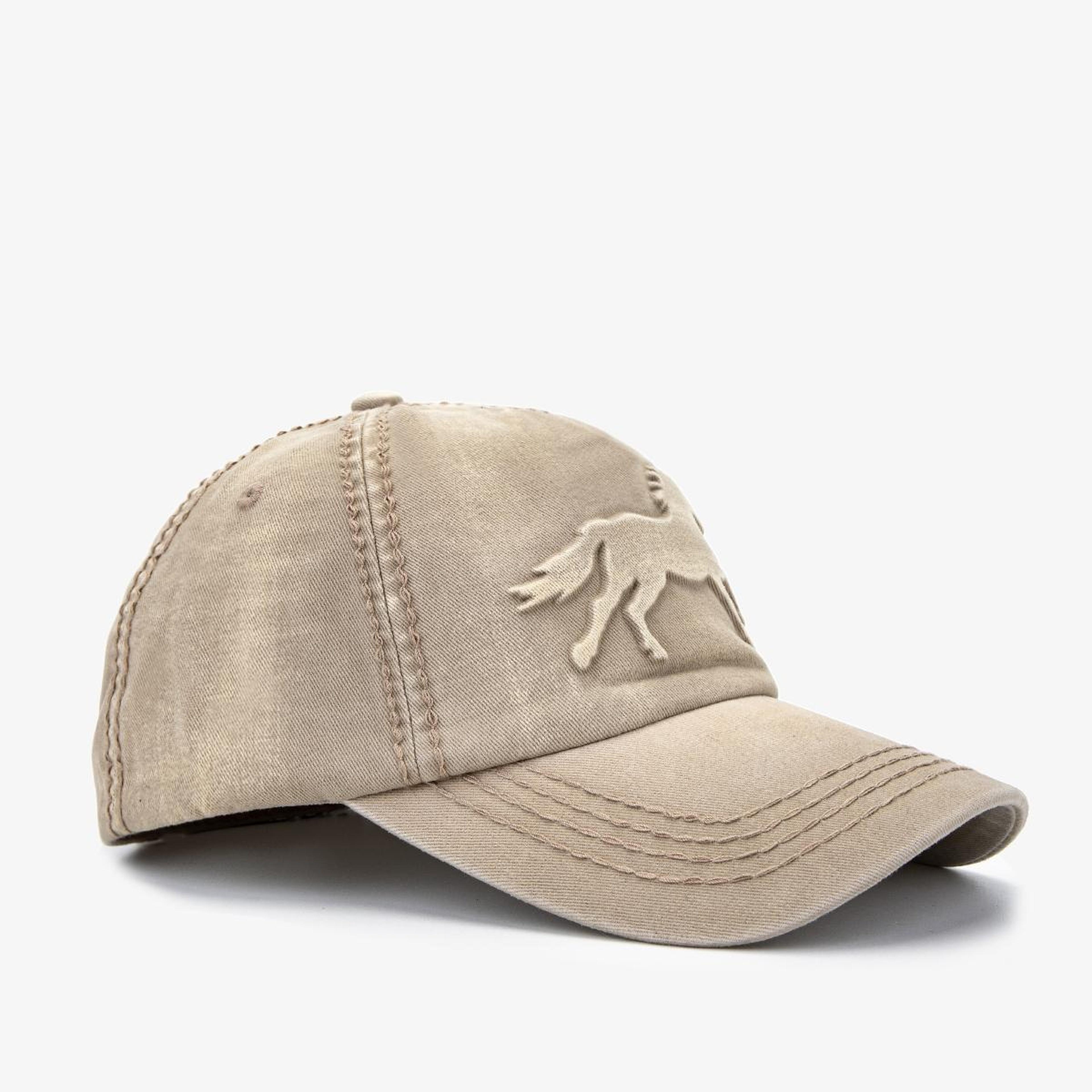 Valmenti Unisex Tekstil Haki Beyzbol Şapka