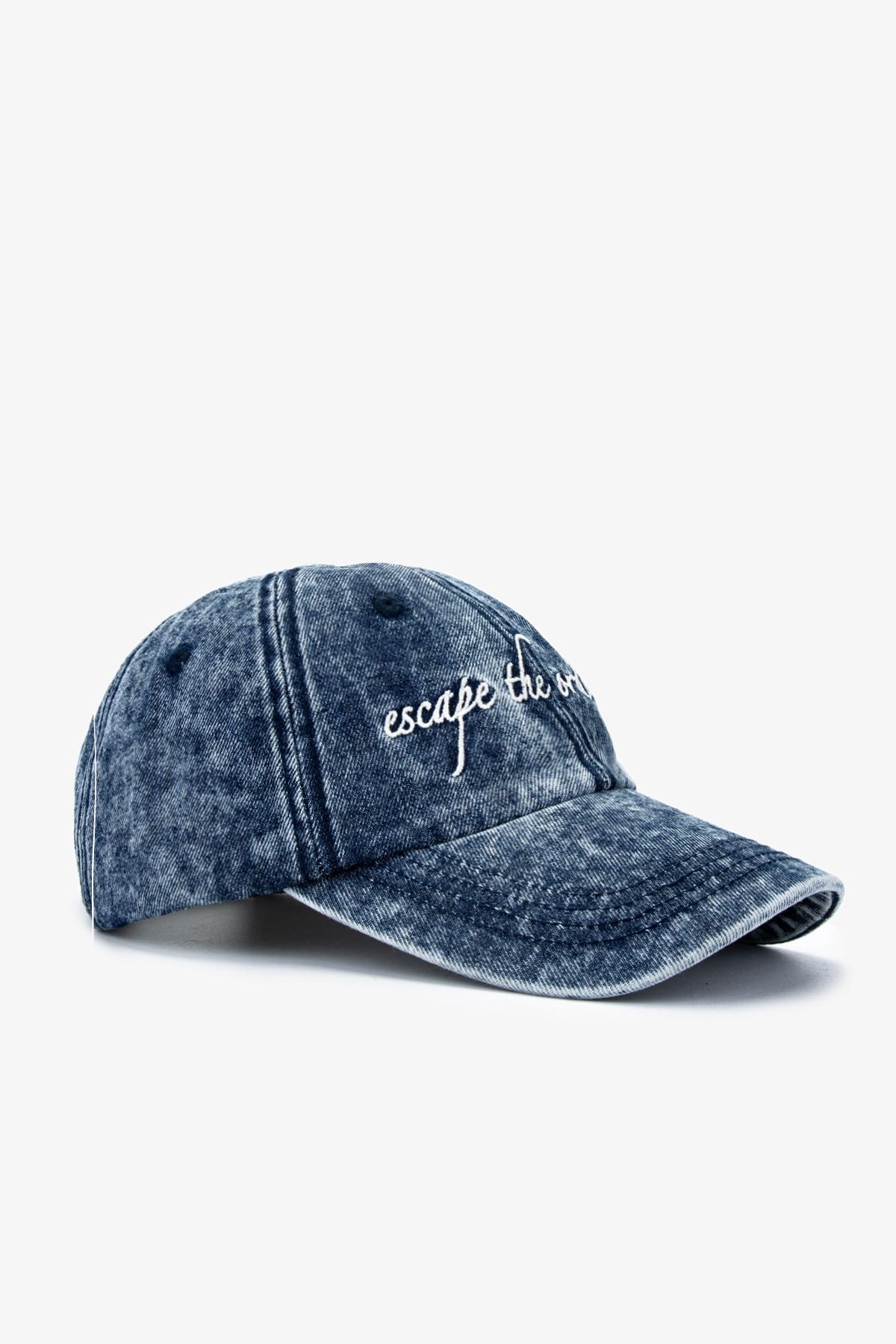 Valmenti Unisex Tekstil Lacivert Beyzbol Şapka