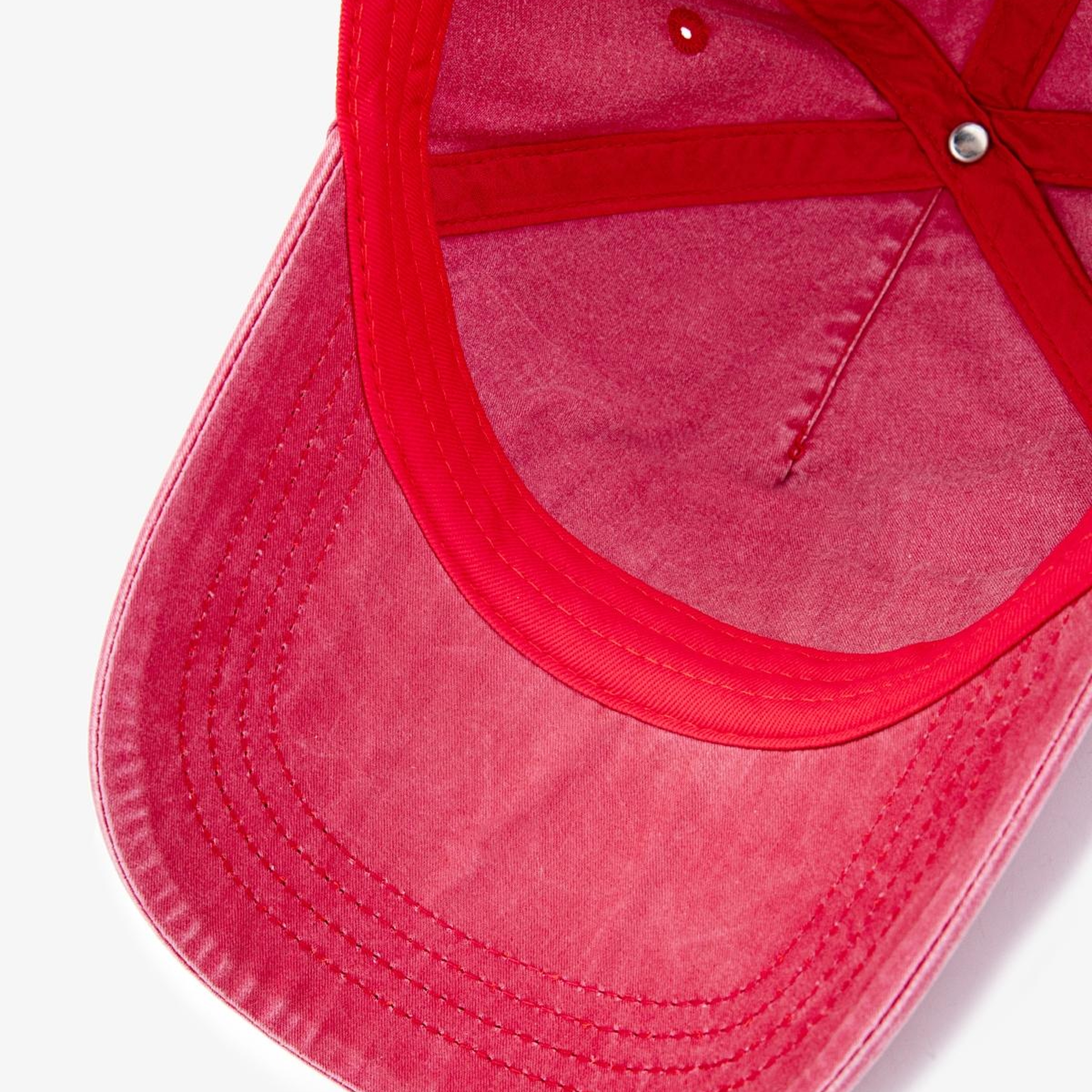 Valmenti Unisex Tekstil Kırmızı Beyzbol Şapka