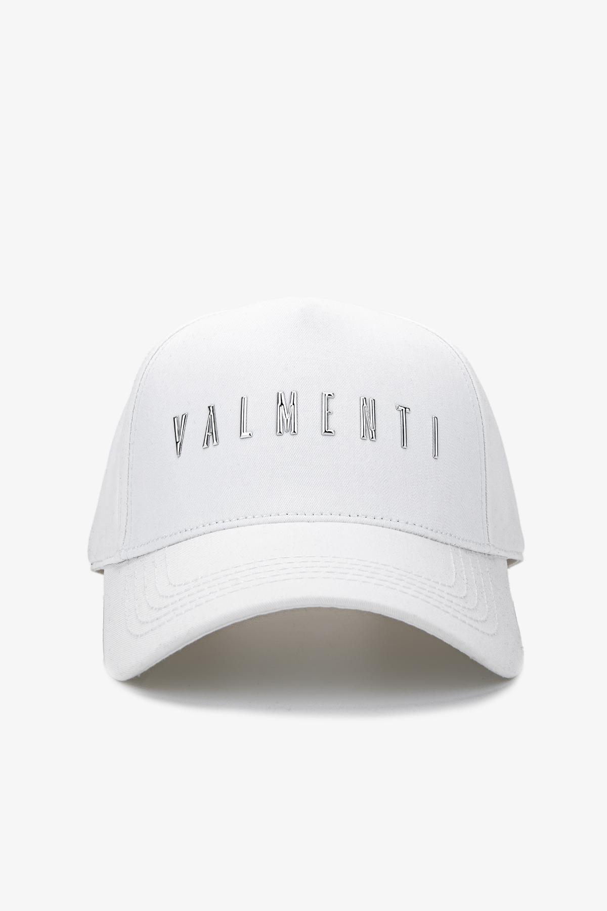 Valmenti Unisex Tekstil Beyaz Beyzbol Şapka
