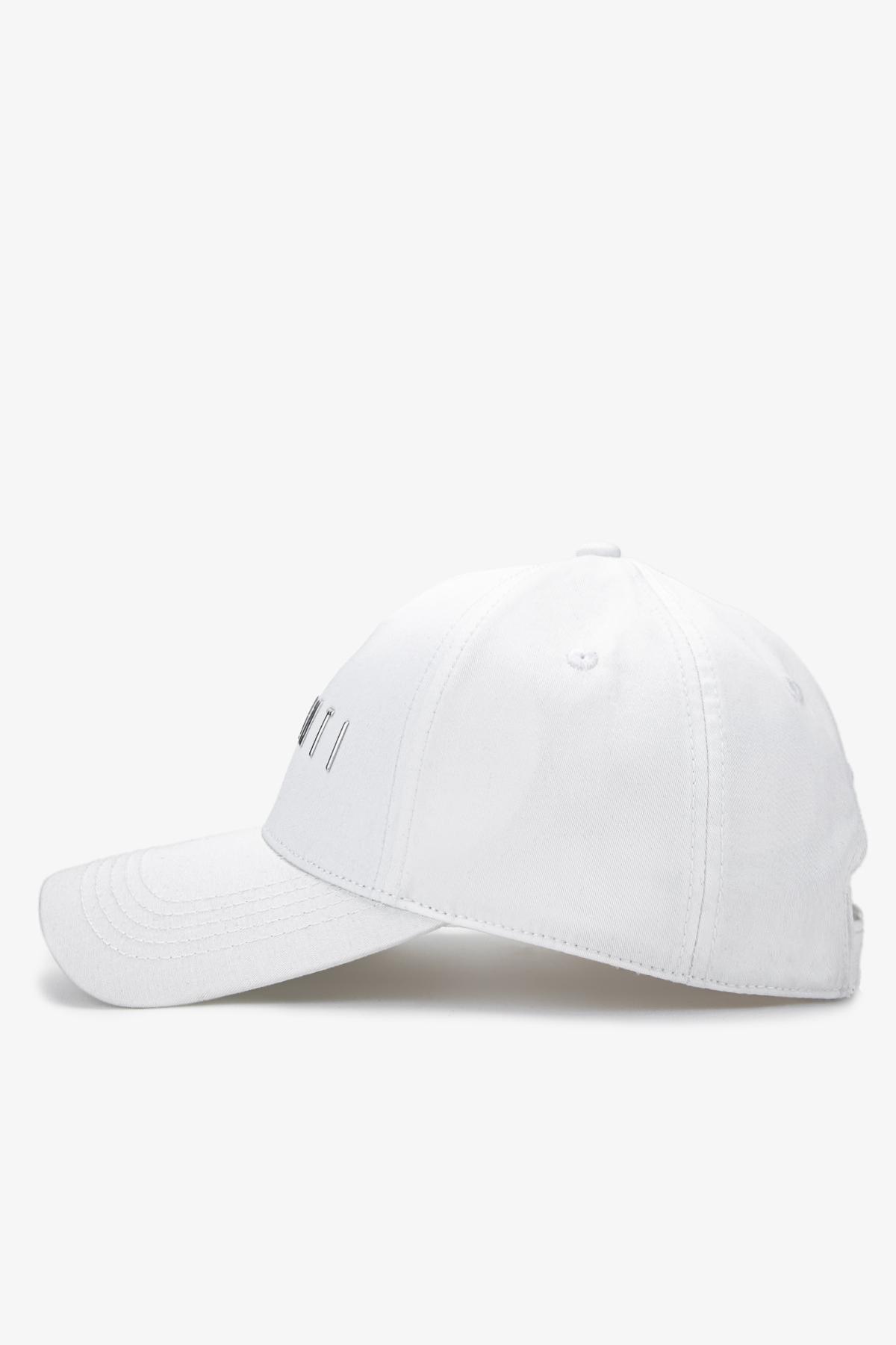 Valmenti Unisex Tekstil Beyaz Beyzbol Şapka