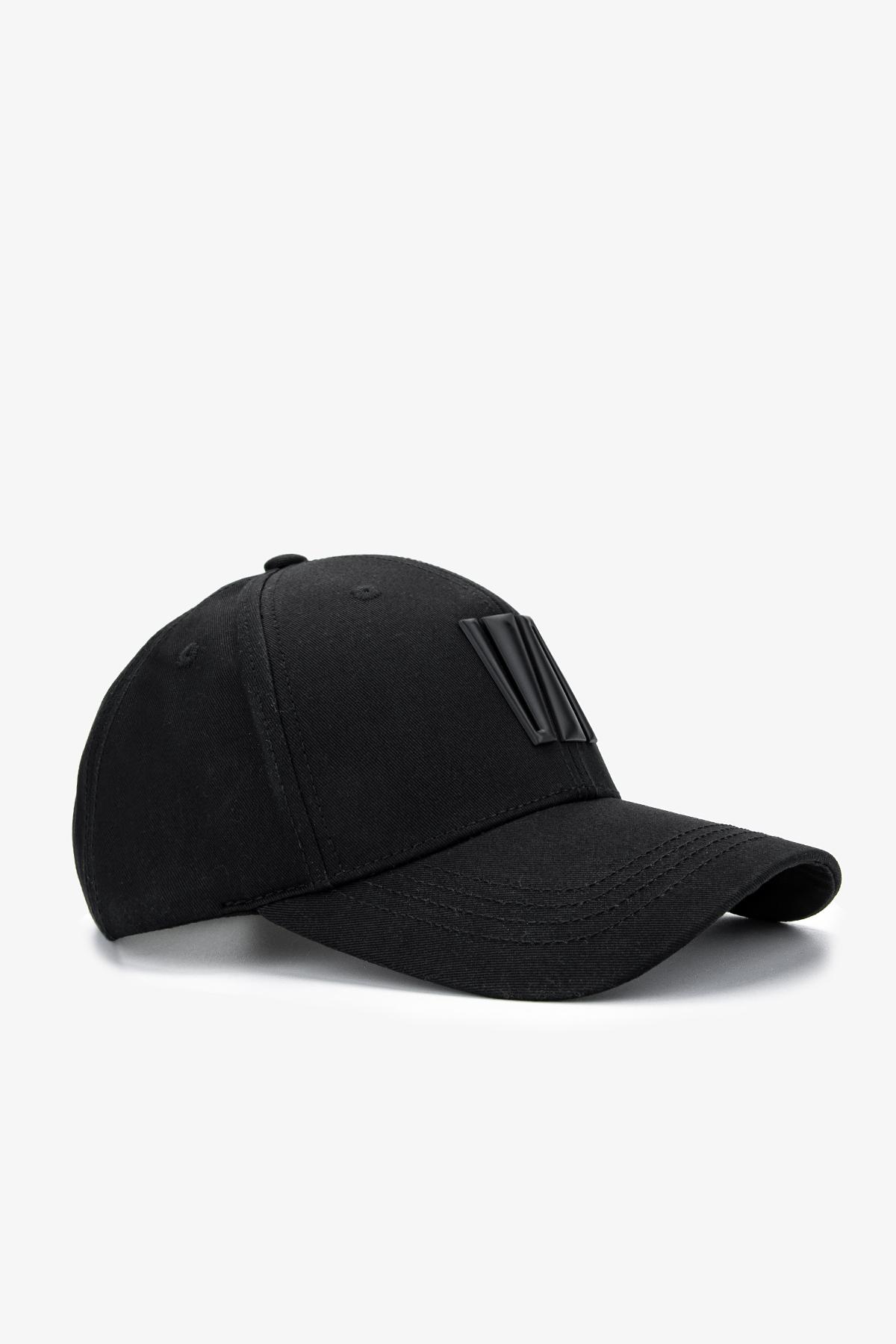 Valmenti Unisex Tekstil Siyah Beyzbol Şapka
