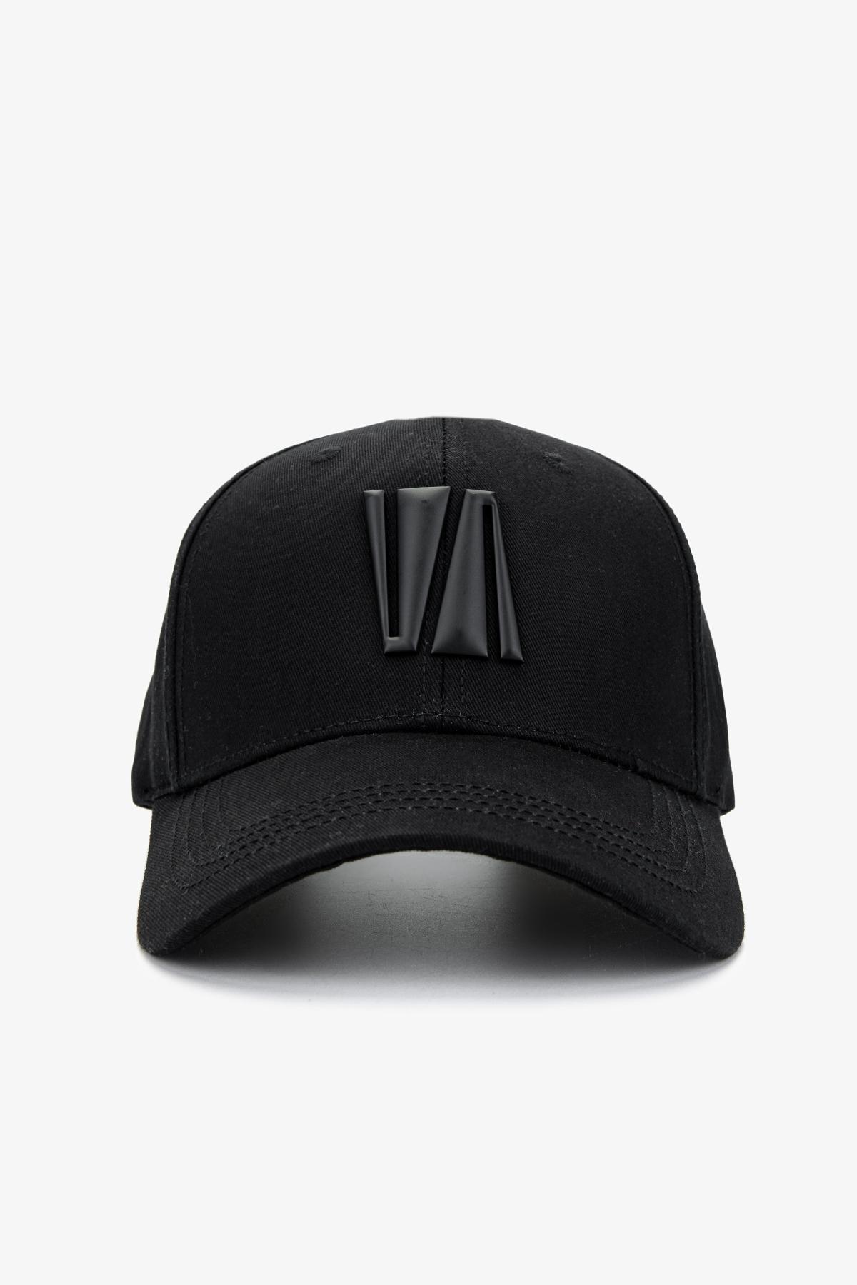 Valmenti Unisex Tekstil Siyah Beyzbol Şapka