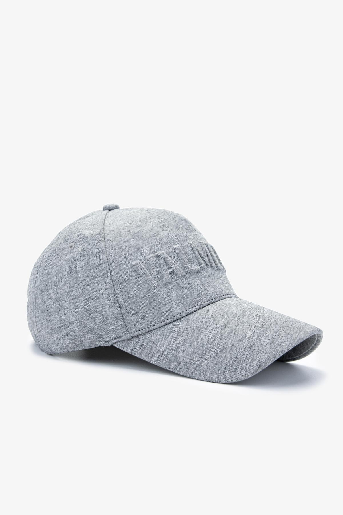 Valmenti Unisex Tekstil Gri Beyzbol Şapka