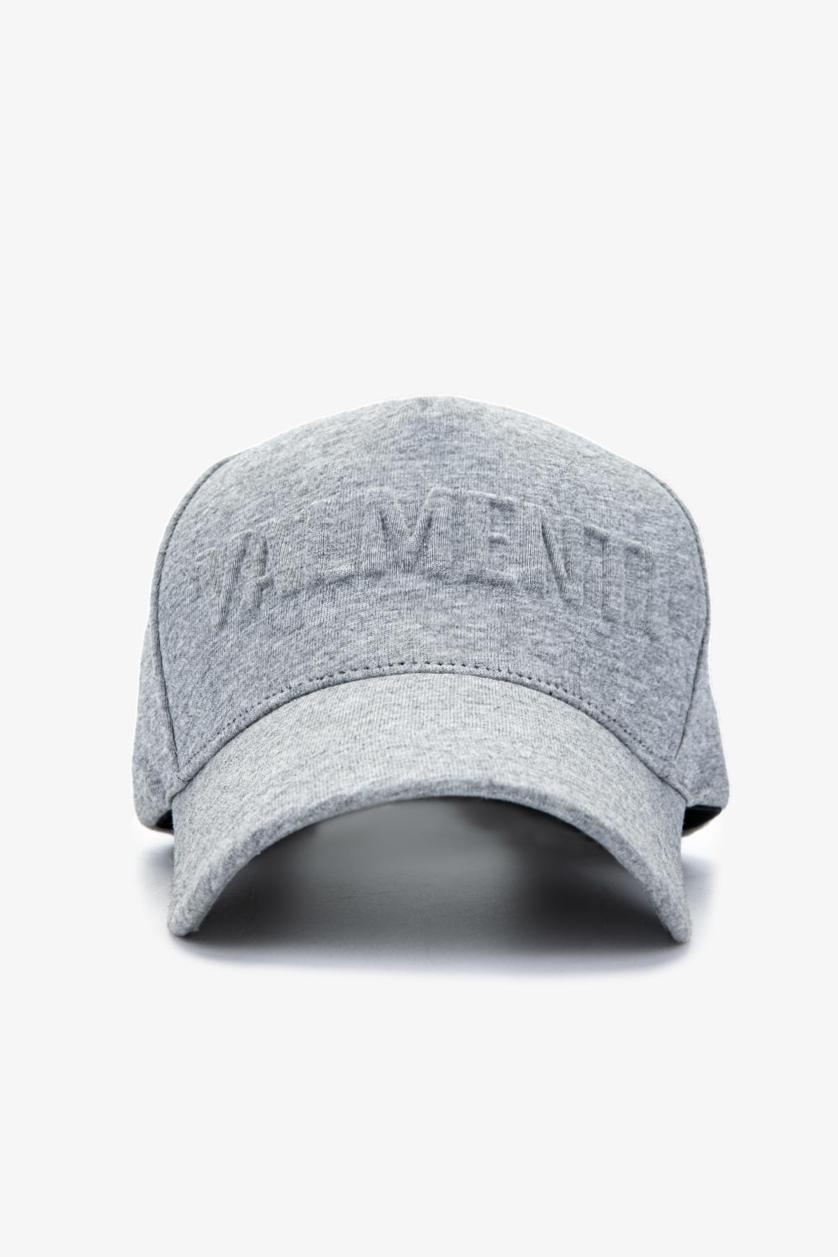 Valmenti Unisex Tekstil Gri Beyzbol Şapka