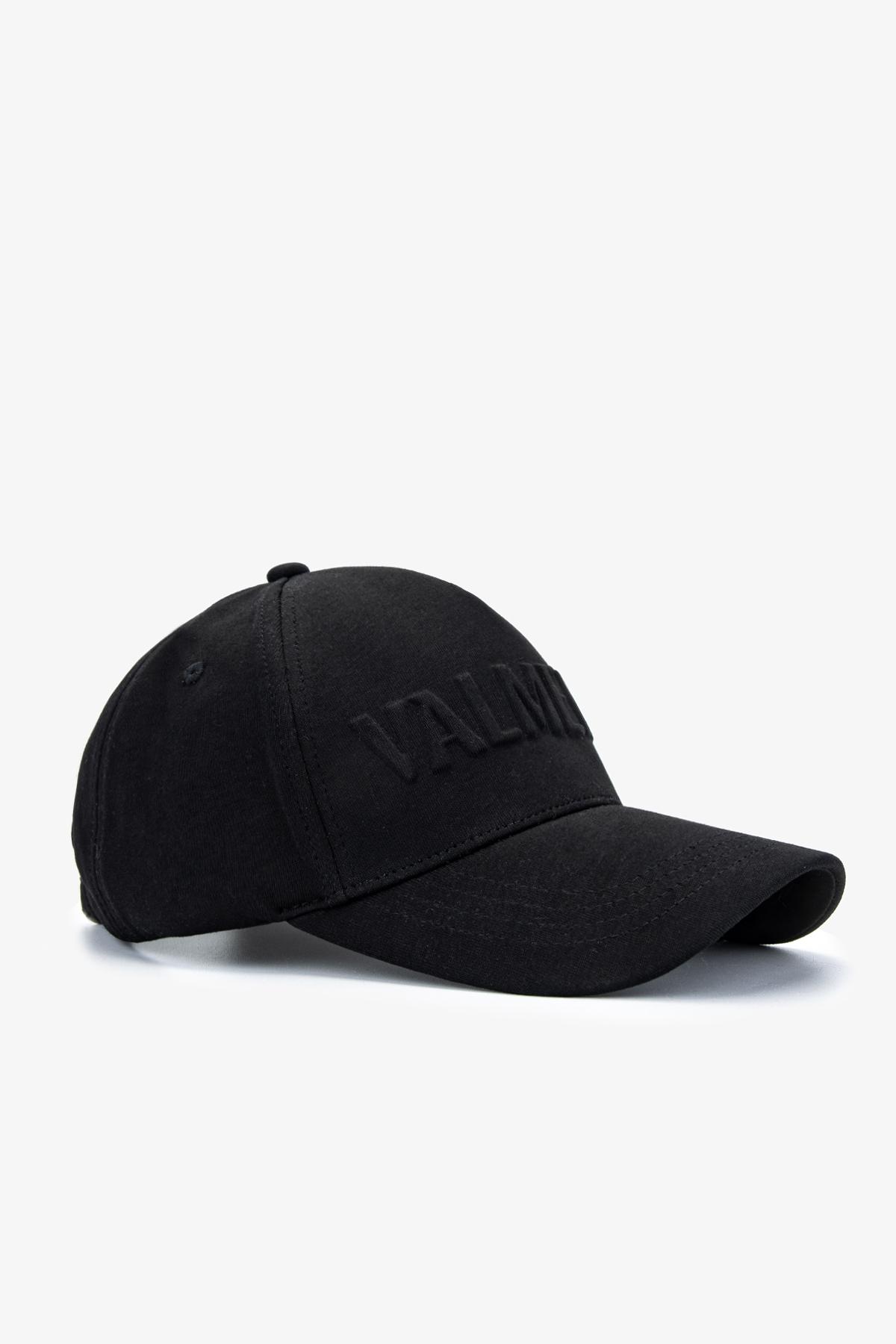 Valmenti Unisex Tekstil Siyah Beyzbol Şapka