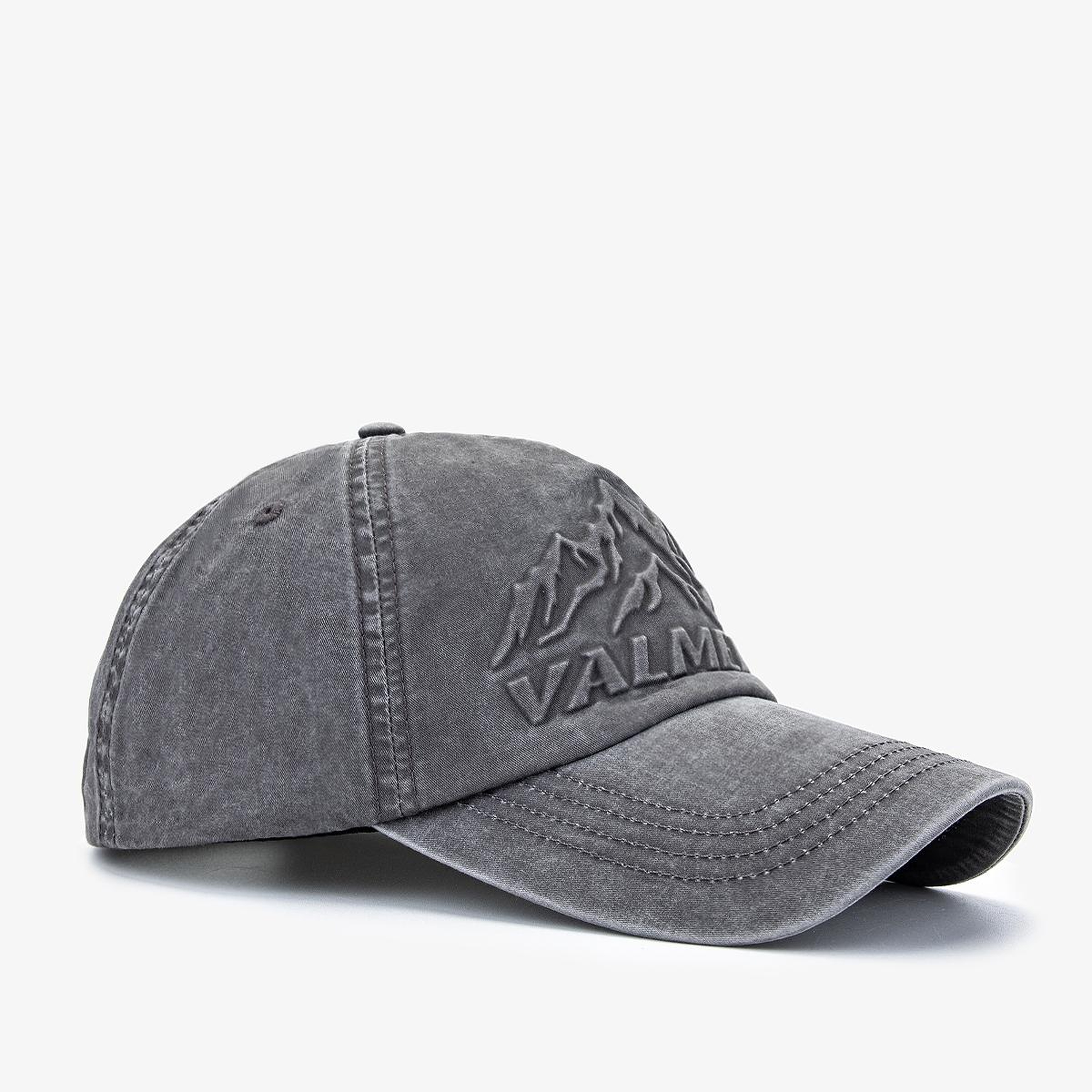 Valmenti Unisex Tekstil Gri Beyzbol Şapka