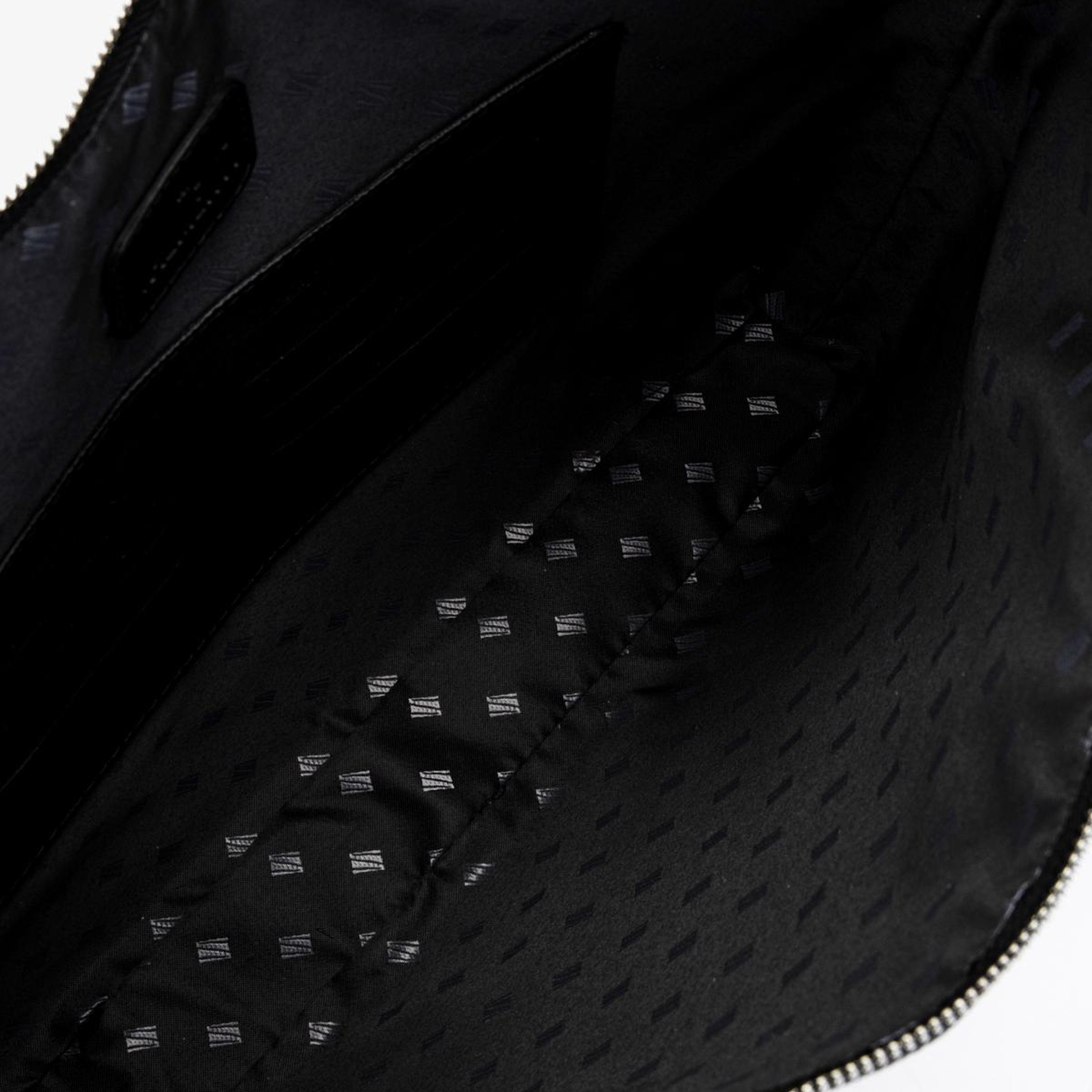 Valmenti Unisex Suni Deri/Deri Siyah Floter Evrak Çantası