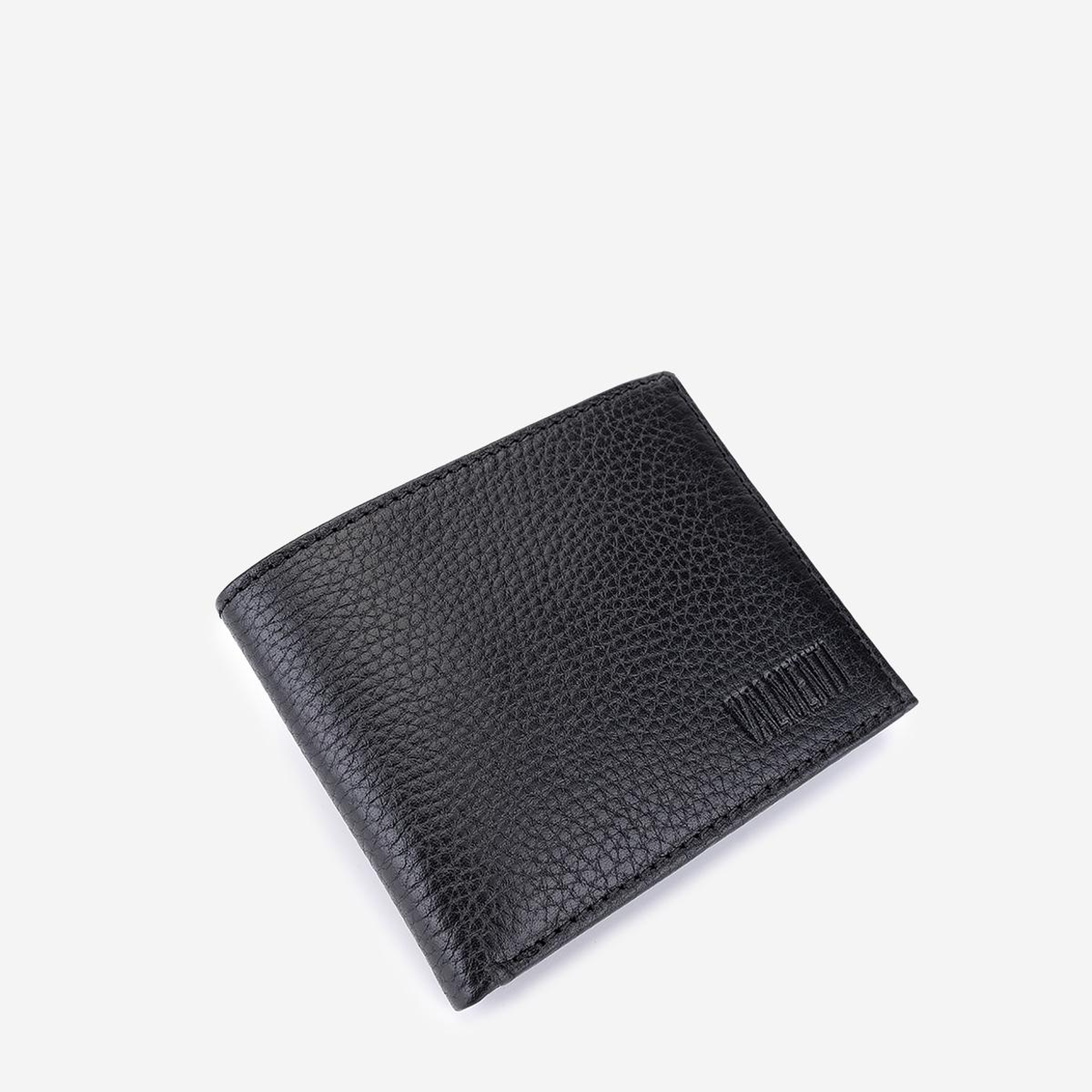 Valmenti Erkek Hakiki Deri Siyah Cüzdan Cuzdan