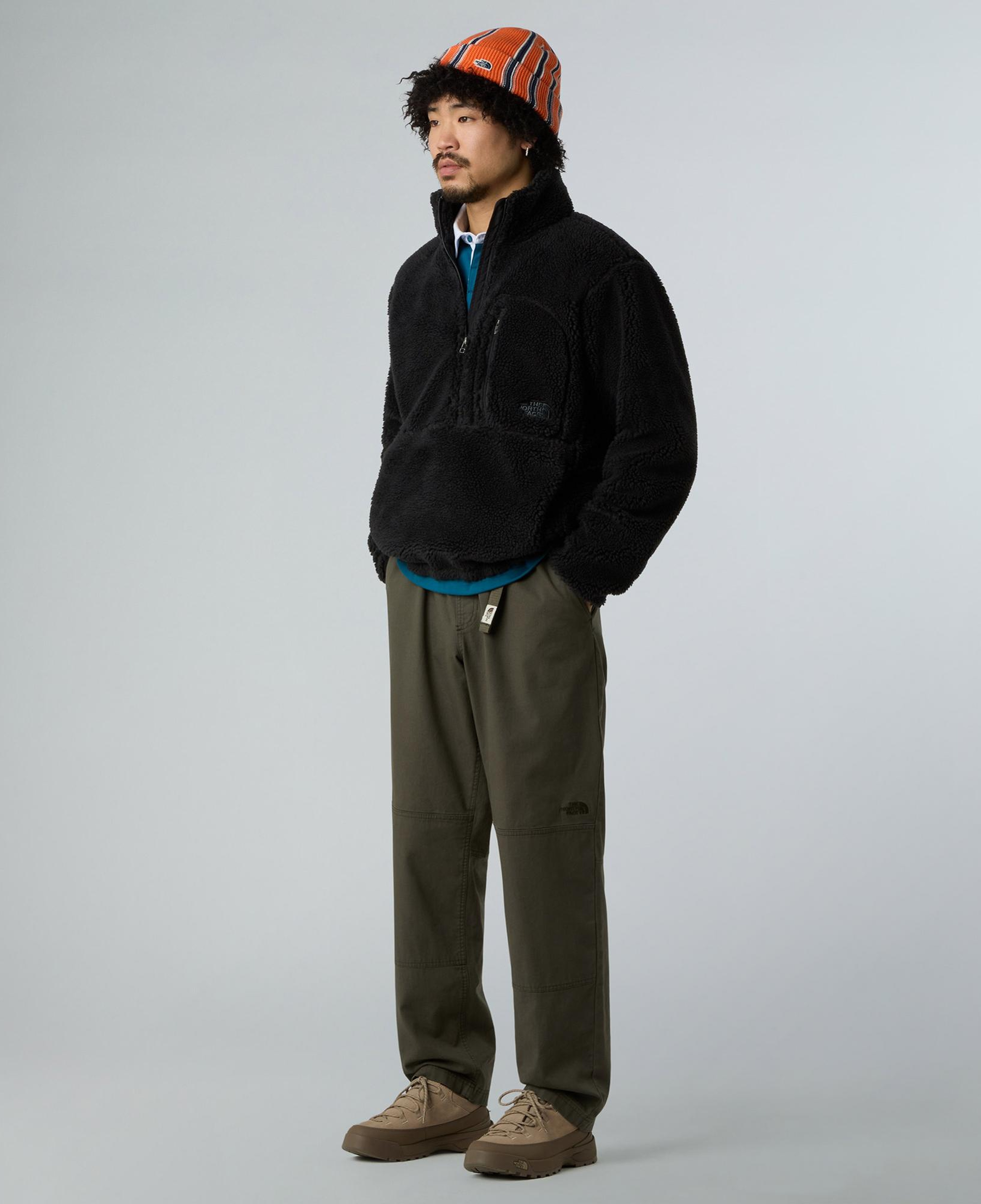 The North Face Extreme Pile Pullover Erkek Siyah Ceket