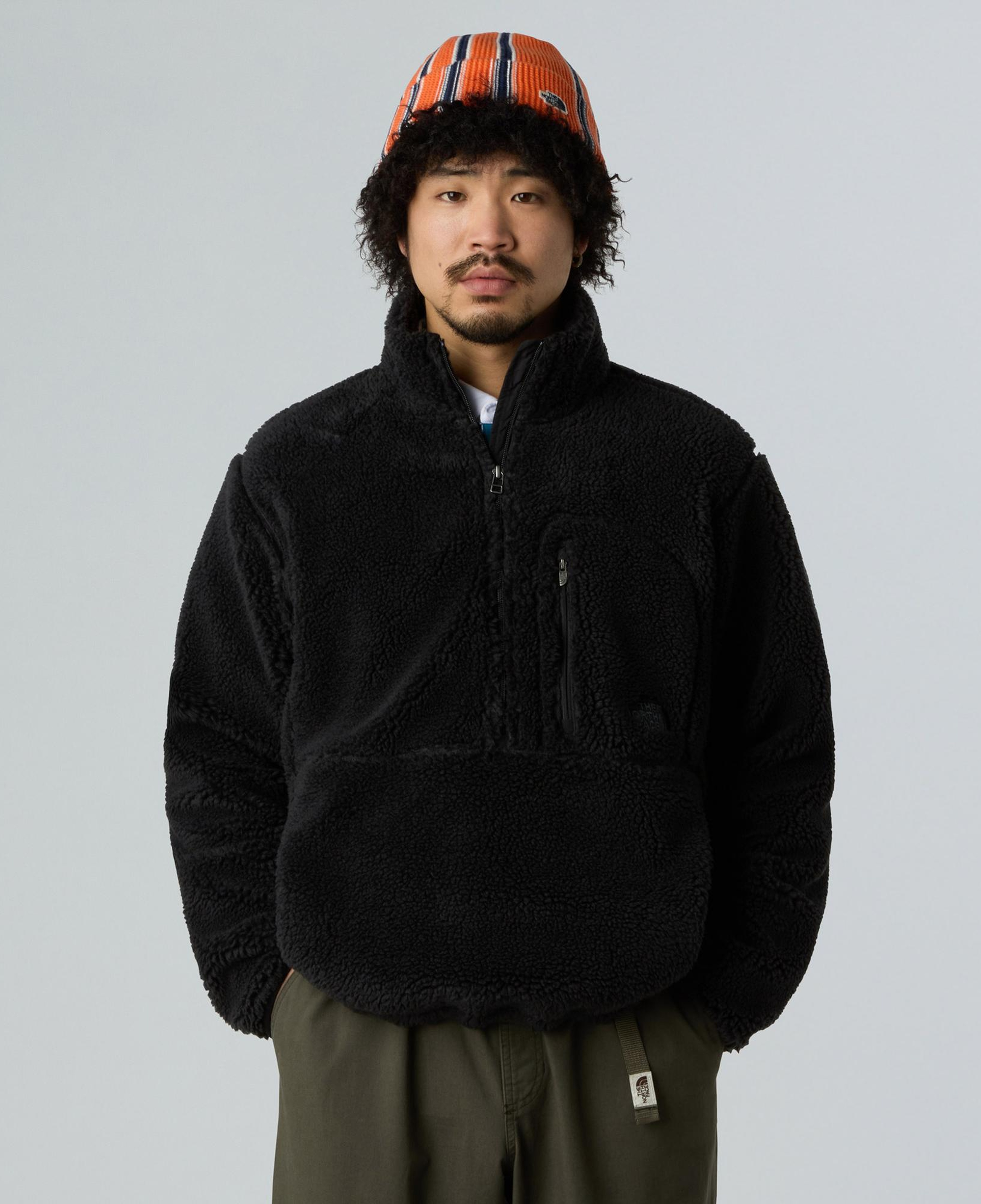 The North Face Extreme Pile Pullover Erkek Siyah Ceket