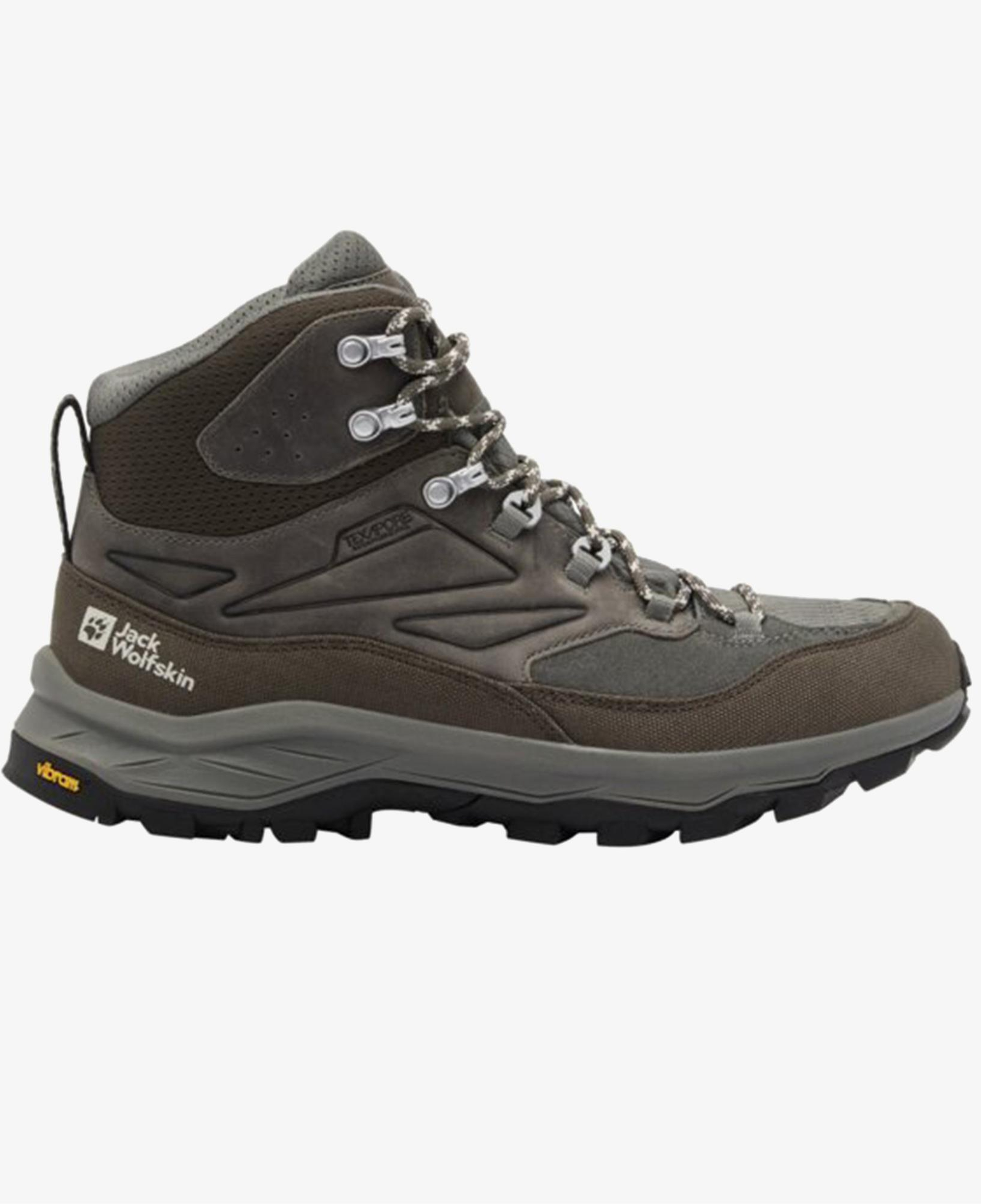 Jack Wolfskin Cyrox Texapore Mid Erkek Kahverengi Outdoor Bot