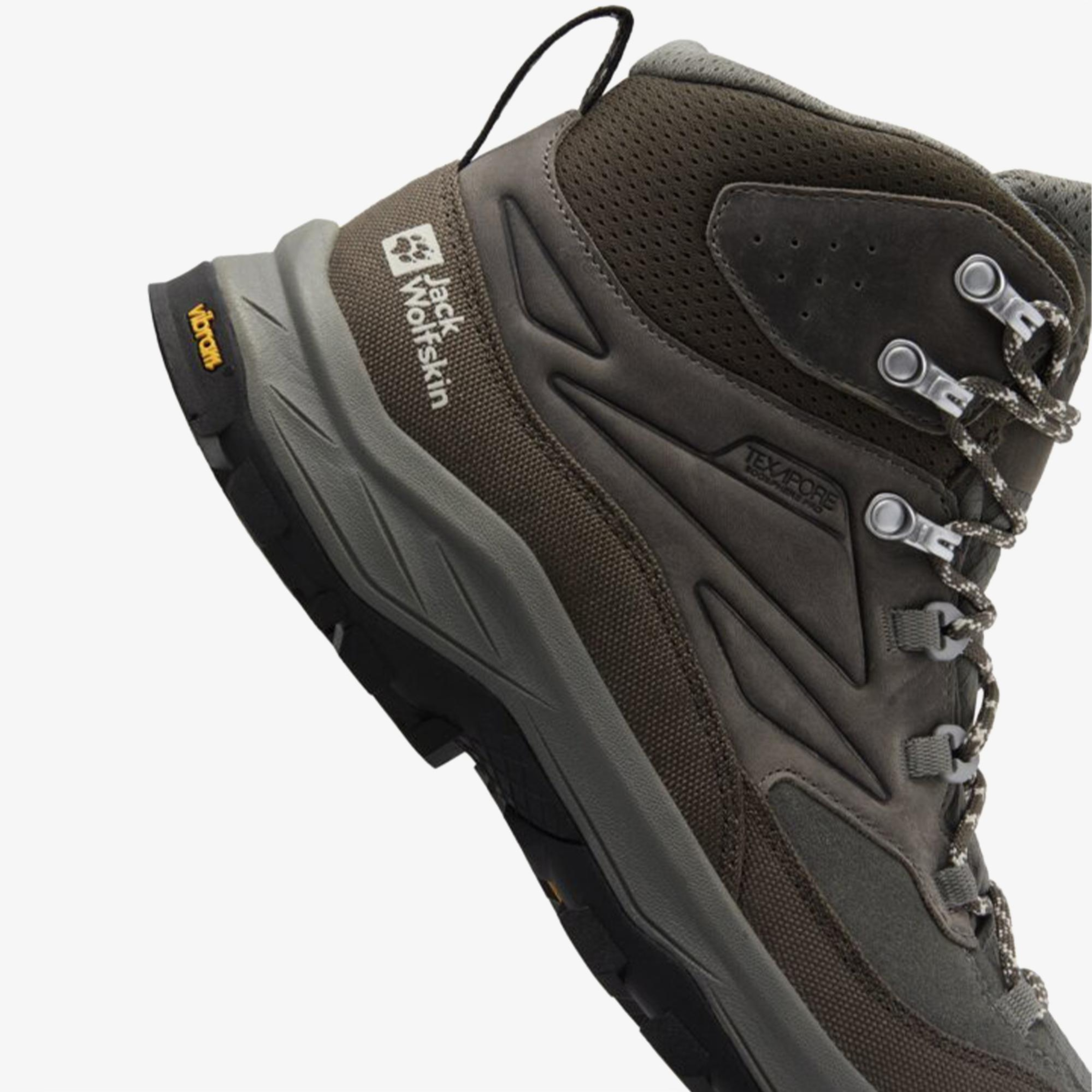 Jack Wolfskin Cyrox Texapore Mid Erkek Kahverengi Outdoor Bot