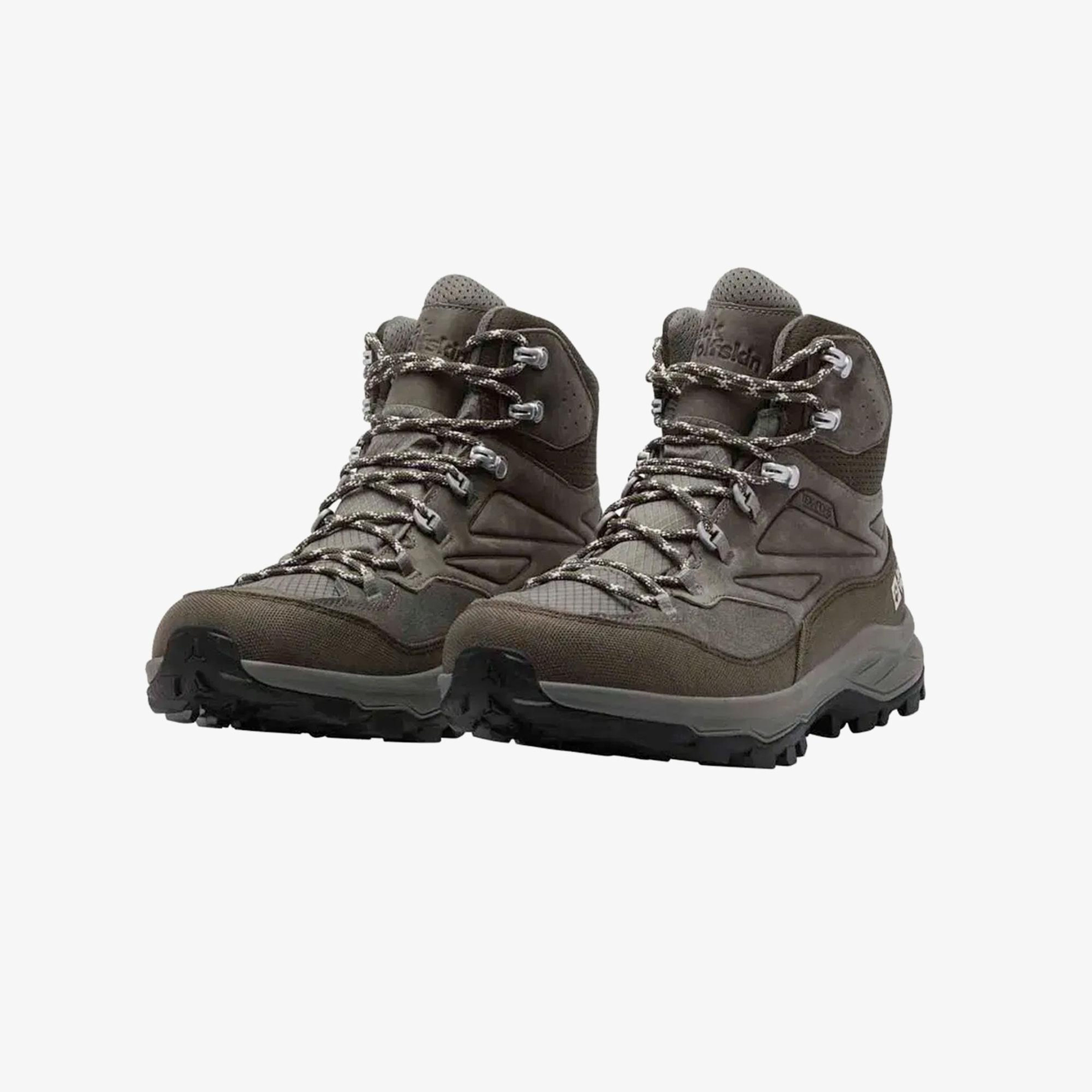 Jack Wolfskin Cyrox Texapore Mid Erkek Kahverengi Outdoor Bot