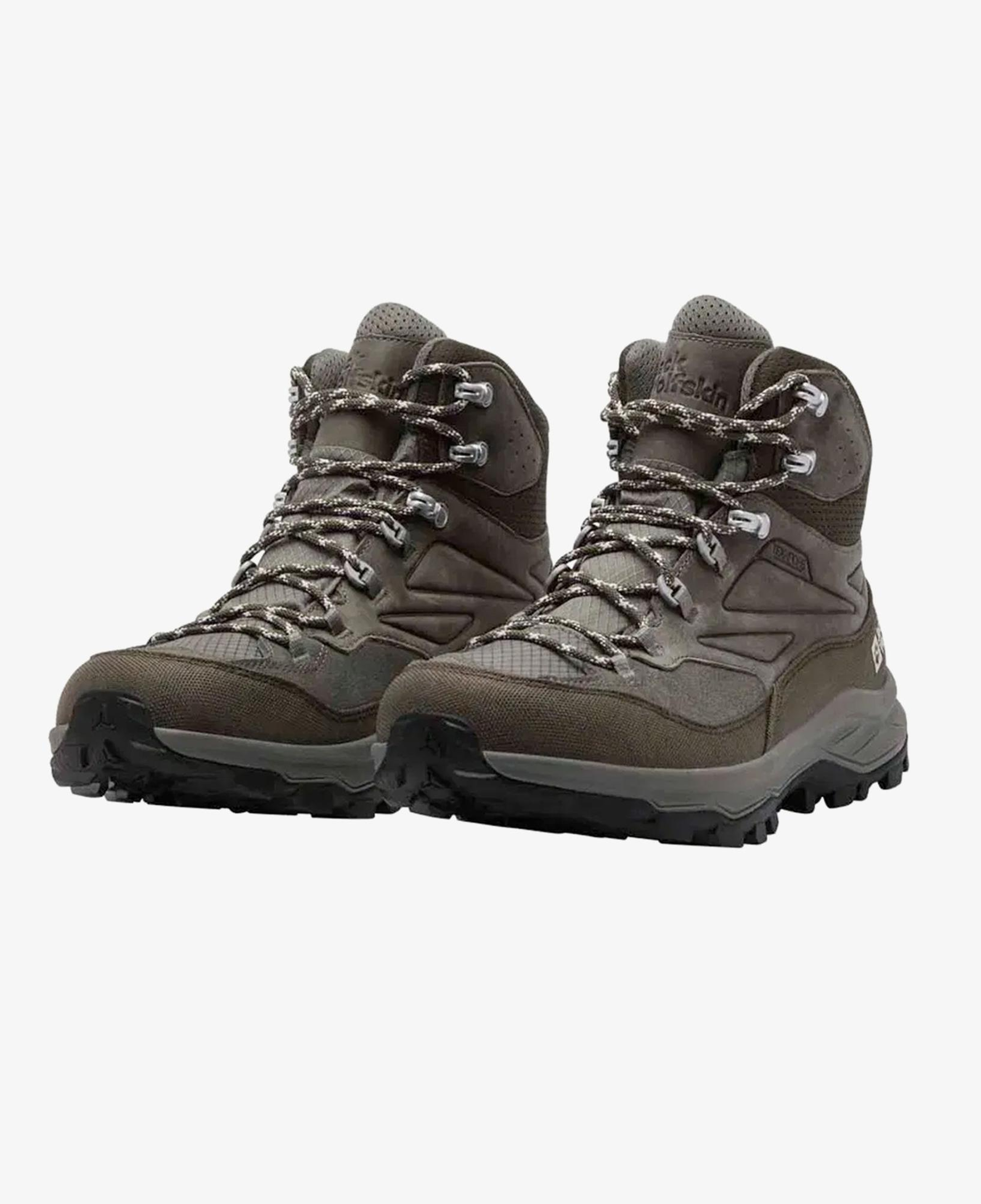 Jack Wolfskin Cyrox Texapore Mid Erkek Kahverengi Outdoor Bot