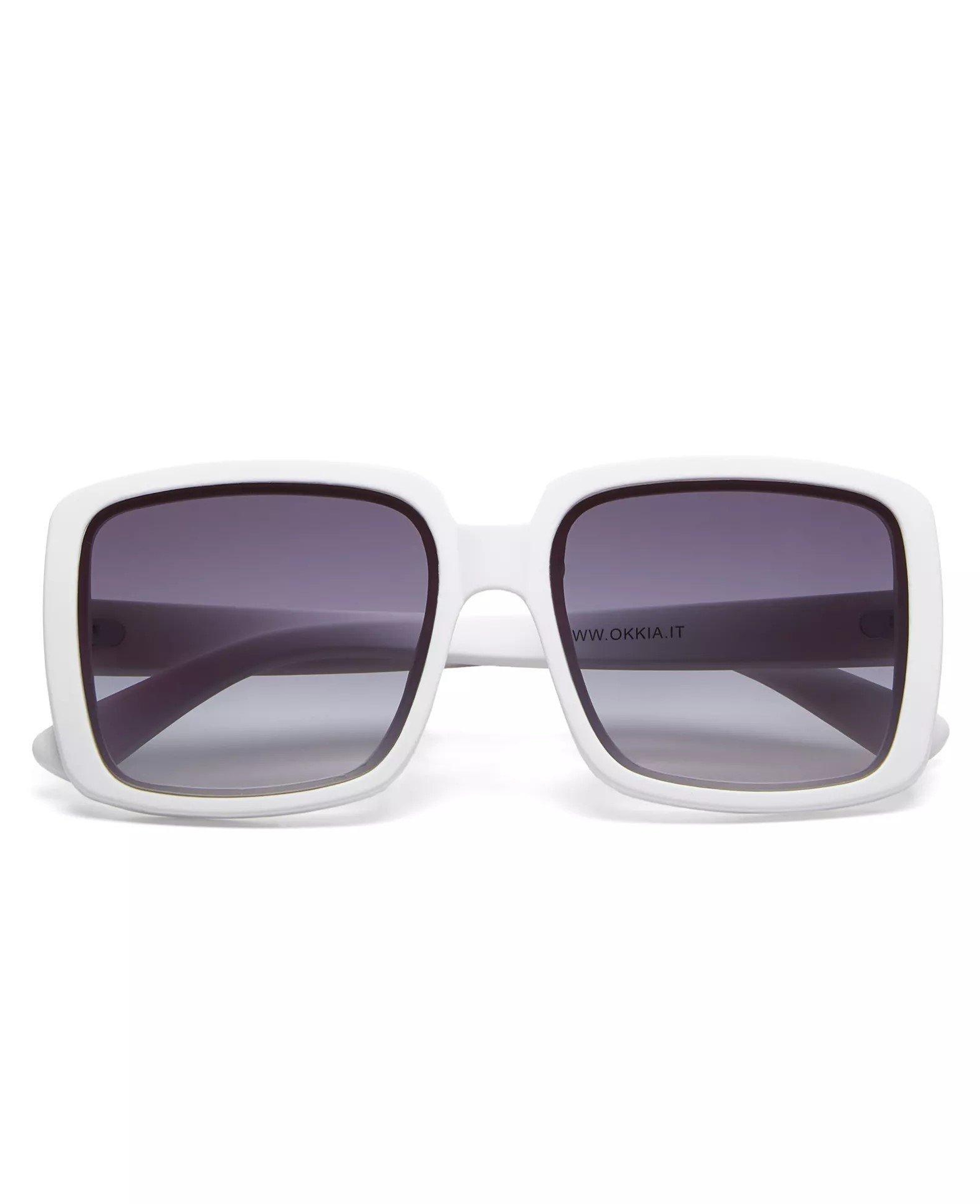 Okkia Alessio Unisex Güneş GözlüğüSiyah / Lens : Kırmızı