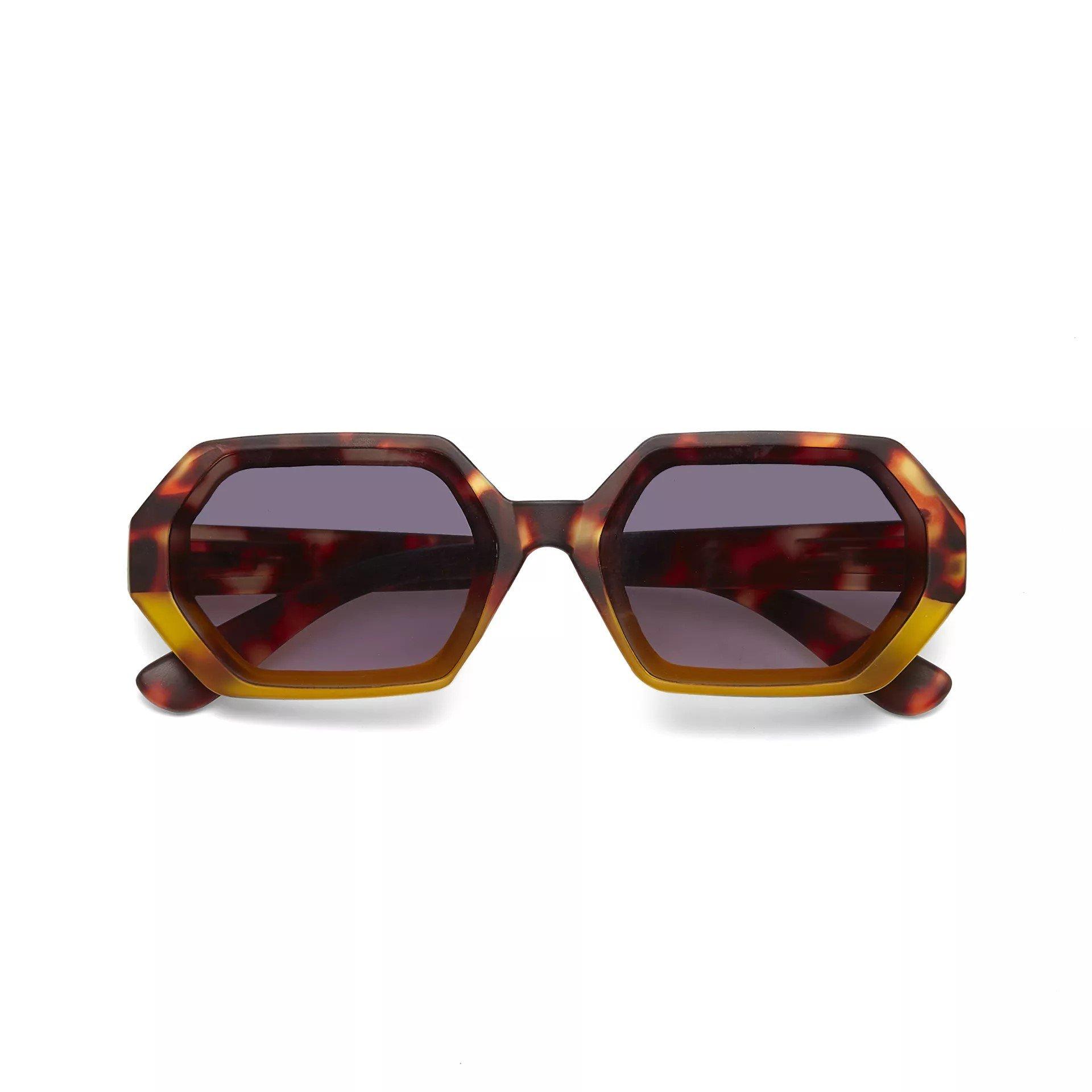 Okkia Alessio Unisex Güneş GözlüğüTransparan Beyaz / Lens: Mavi