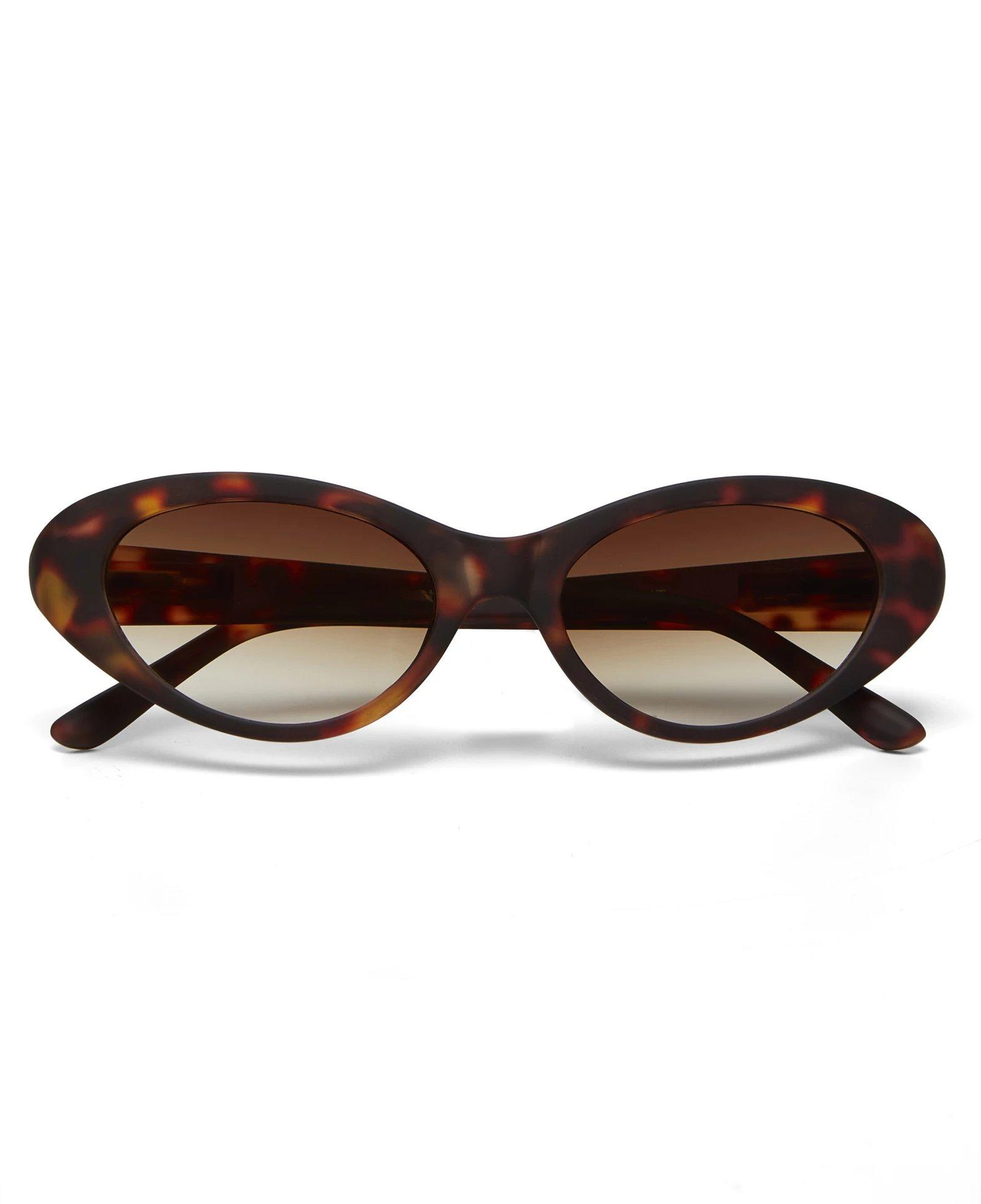 Okkia Firenze Unisex Güneş Gözlüğü Siyah Havana / Lens: Kahverengi Gradyan