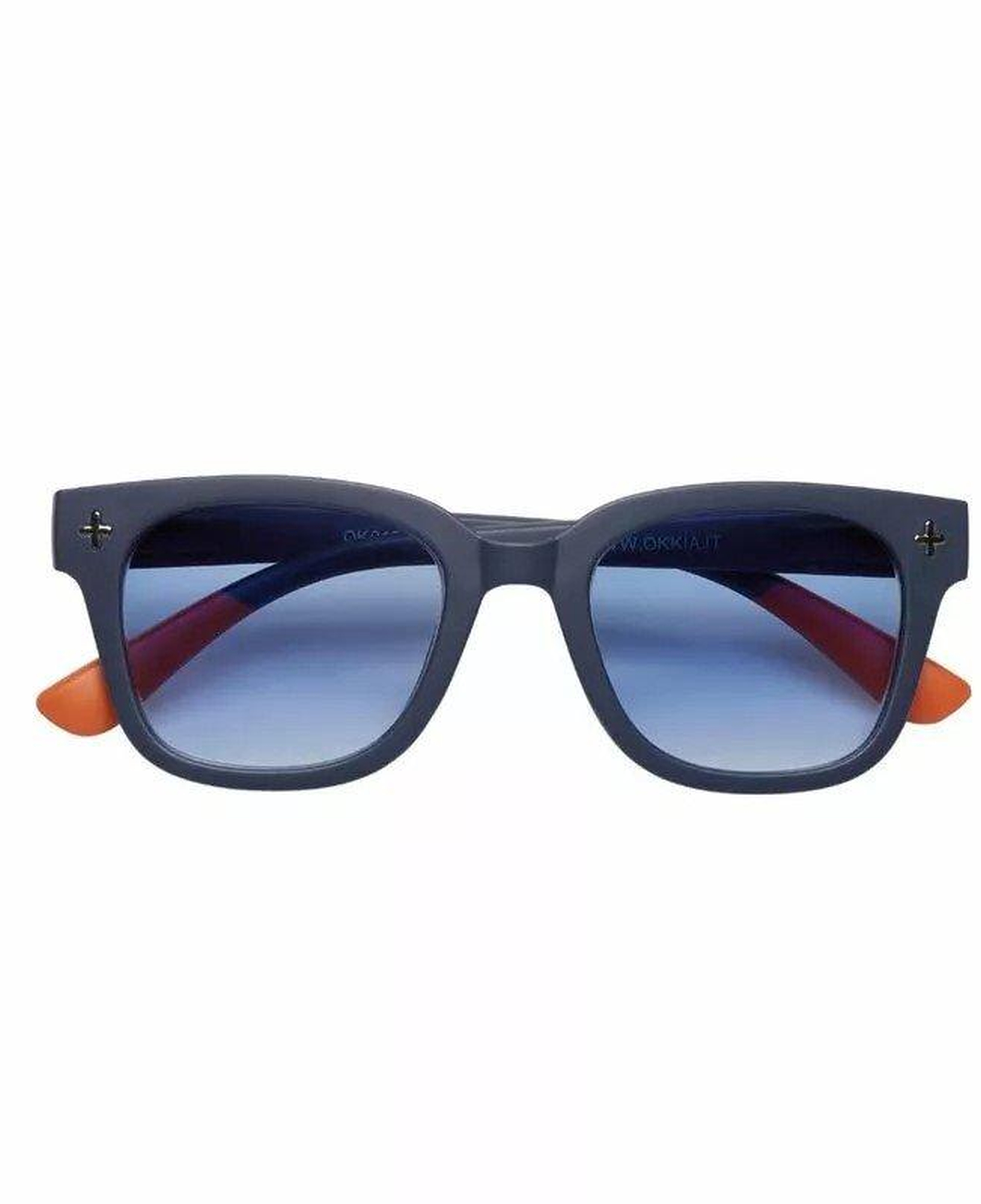 Okkia Giovanni Midnight  Unisex Güneş Gözlüğü Mavi Gradyan