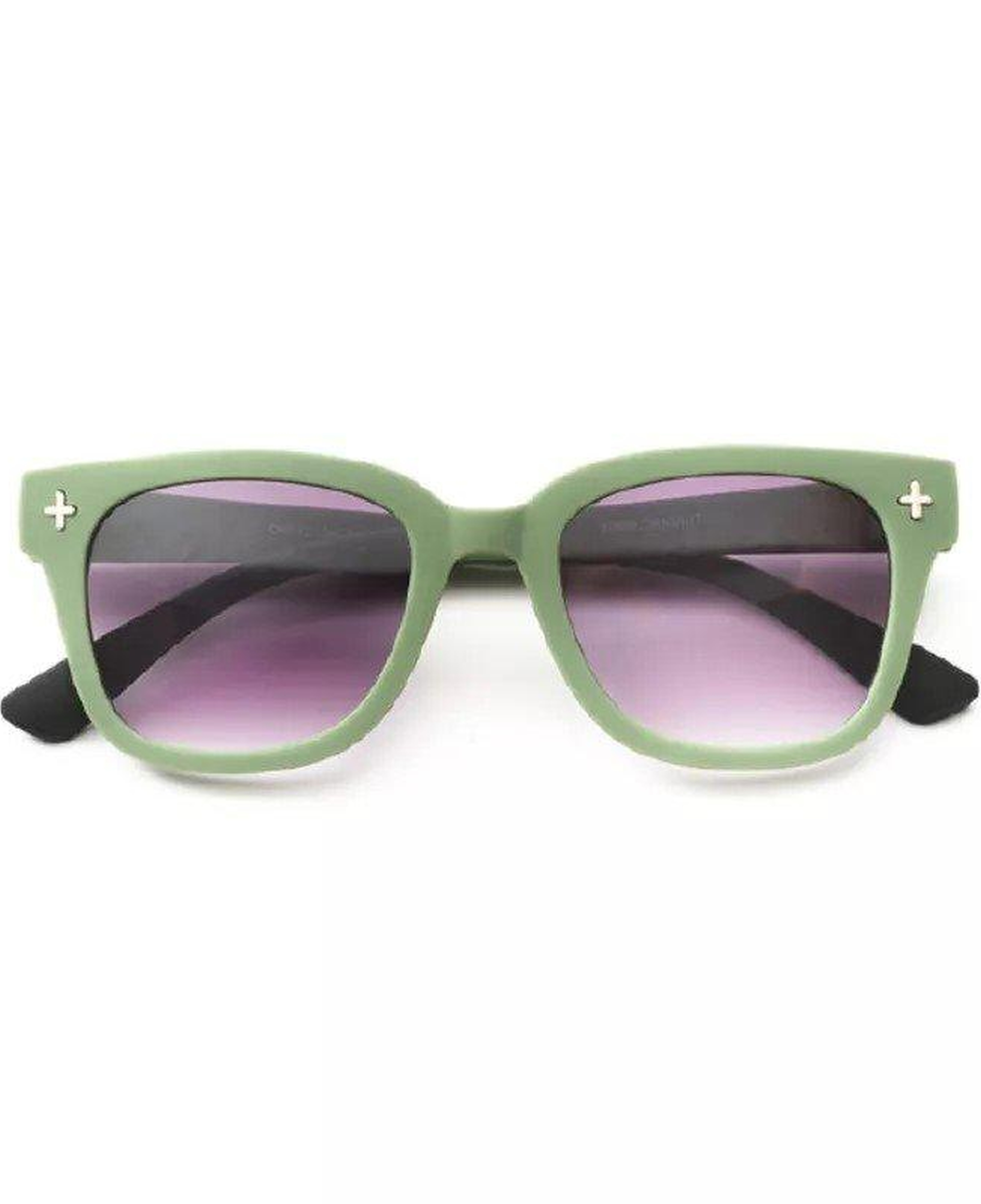 Okkia Giovanni Siyah Lens Unisex  Güneş Gözlüğü Yeşil & Siyah