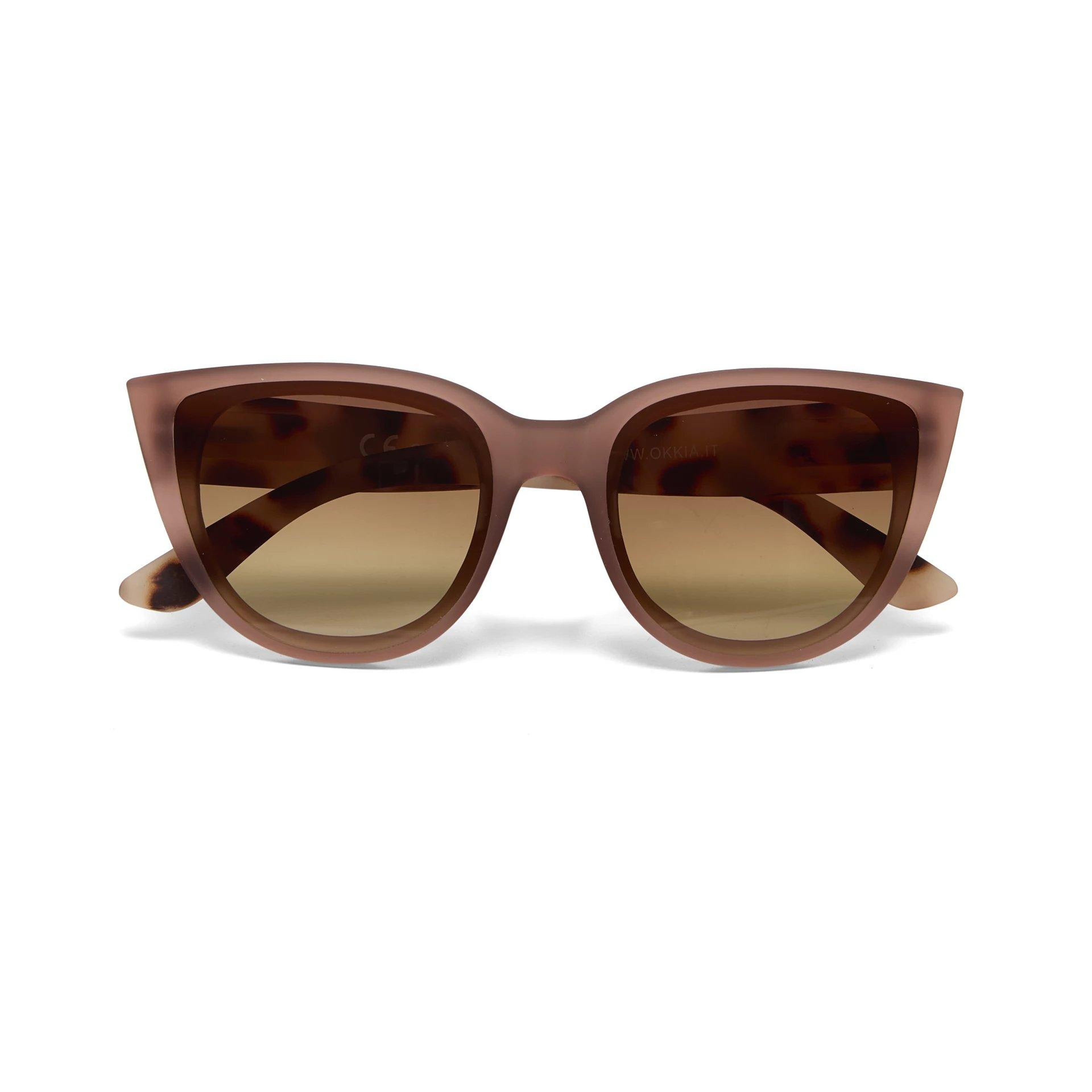 Okkia Milano Unisex Güneş Gözlüğü Havana / Lens: Kahverengi Gradyan