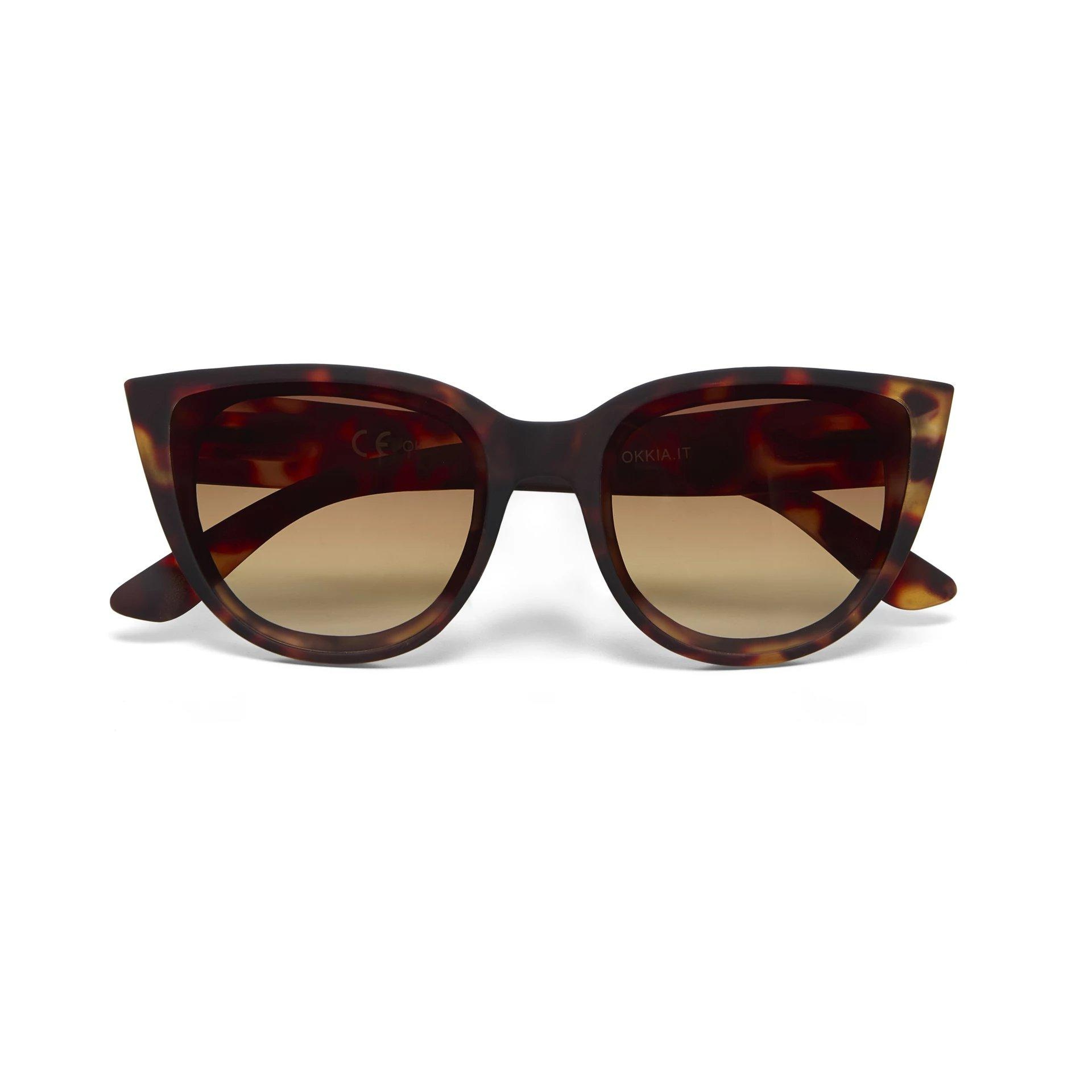 Okkia Milano Unisex Güneş Gözlüğü Siyah / Lens: Siyah Gradyan