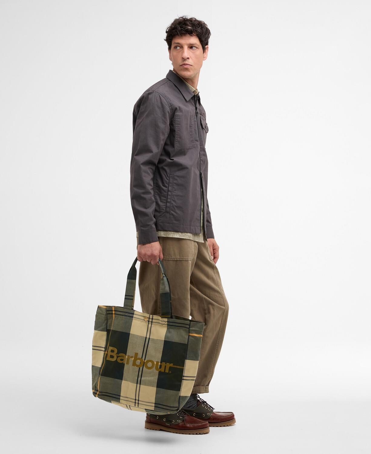 Barbour Telfield Tartan Tote Kol Çantası