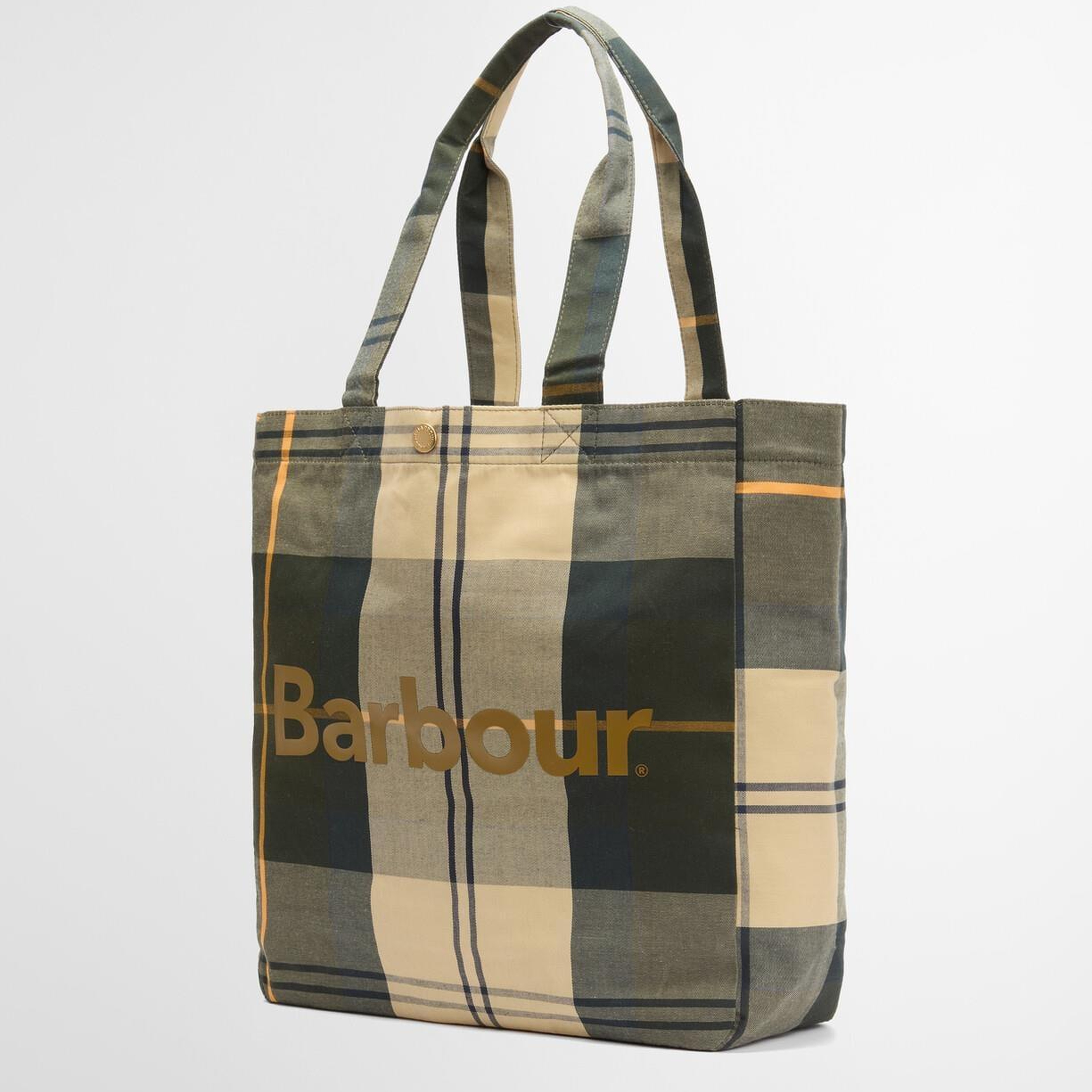 Barbour Telfield Tartan Tote Kol Çantası