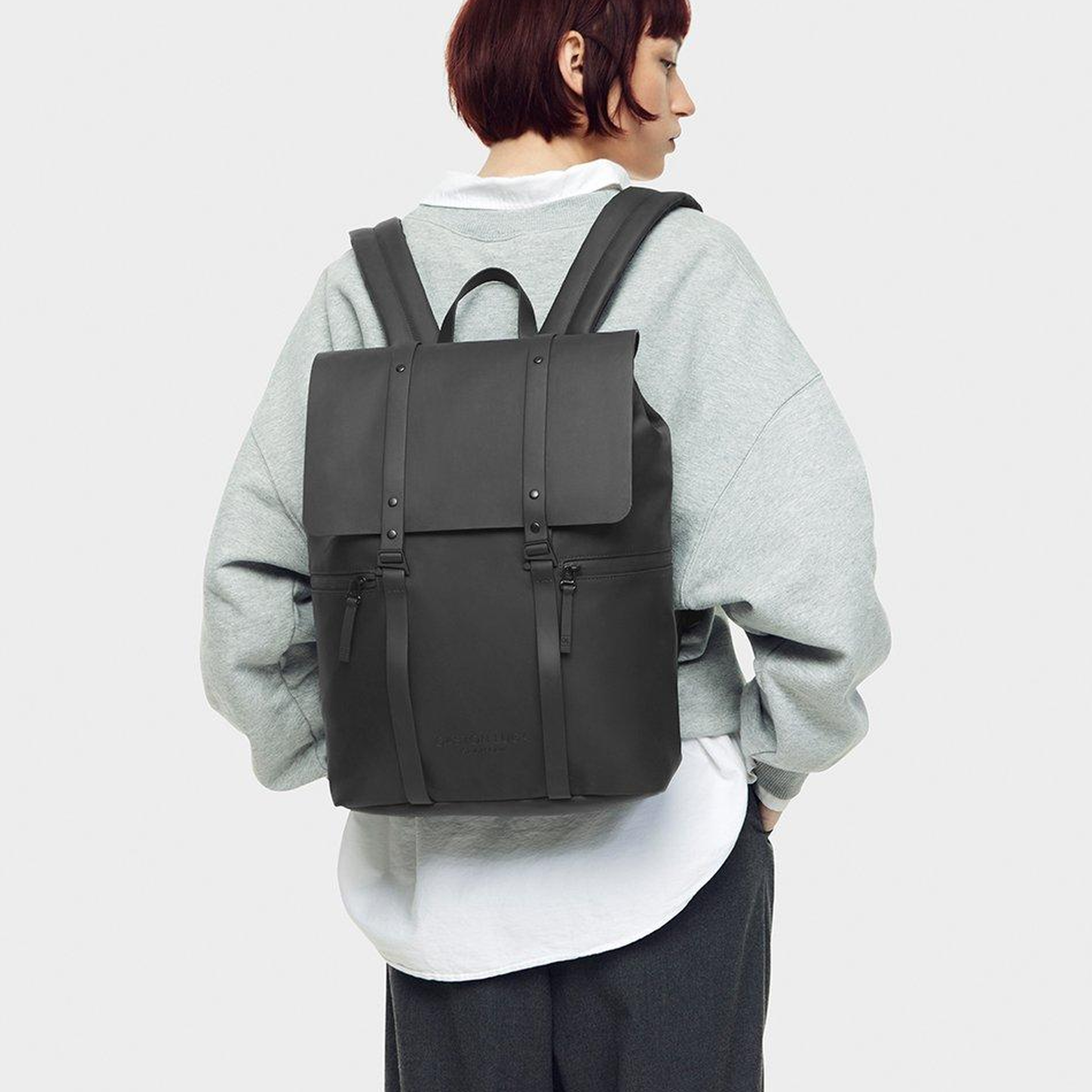 Gaston Luga Splash 2.0 Laptop Bölmeli Sırt Çantası -13'' Siyah