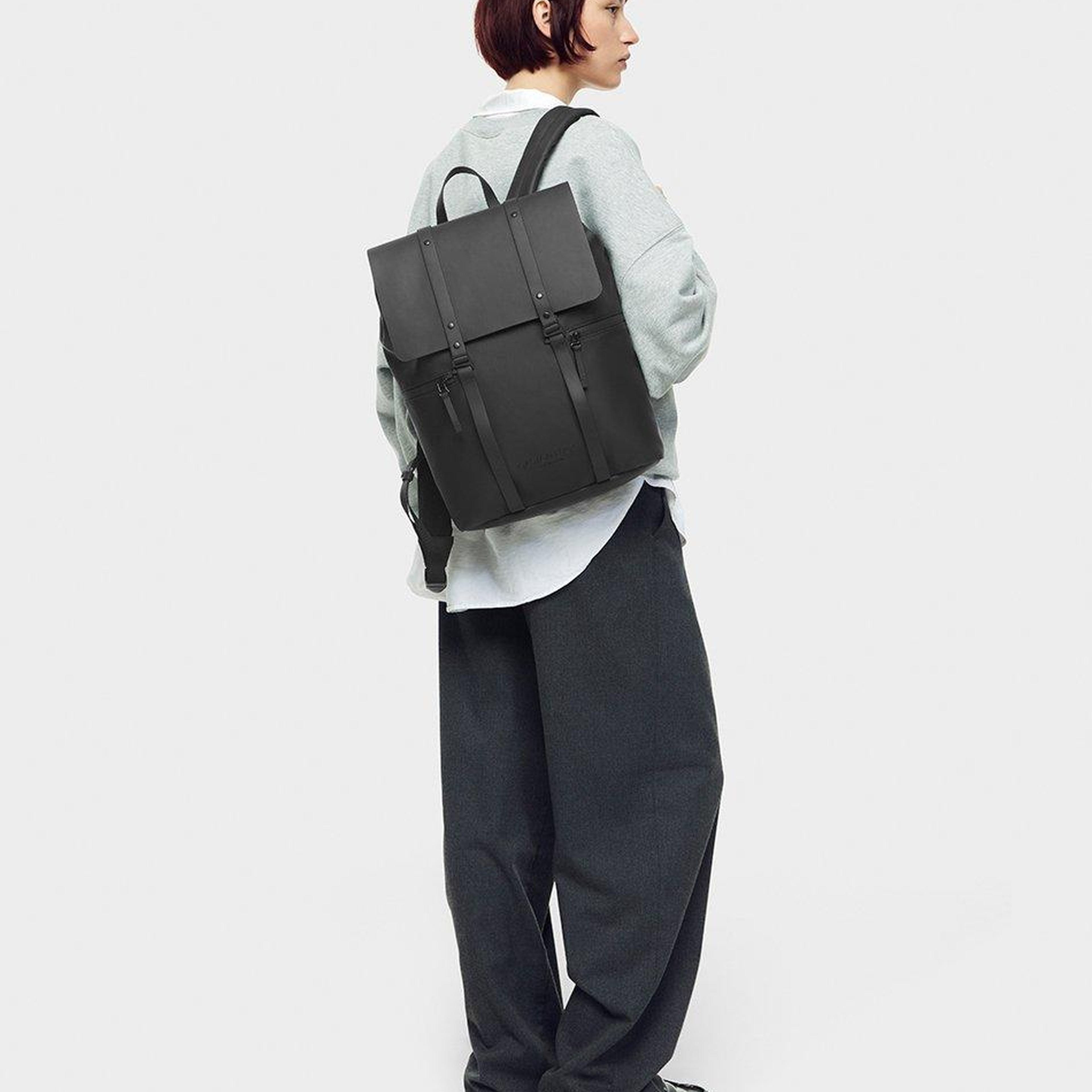 Gaston Luga Splash 2.0 Laptop Bölmeli Sırt Çantası -13'' Siyah