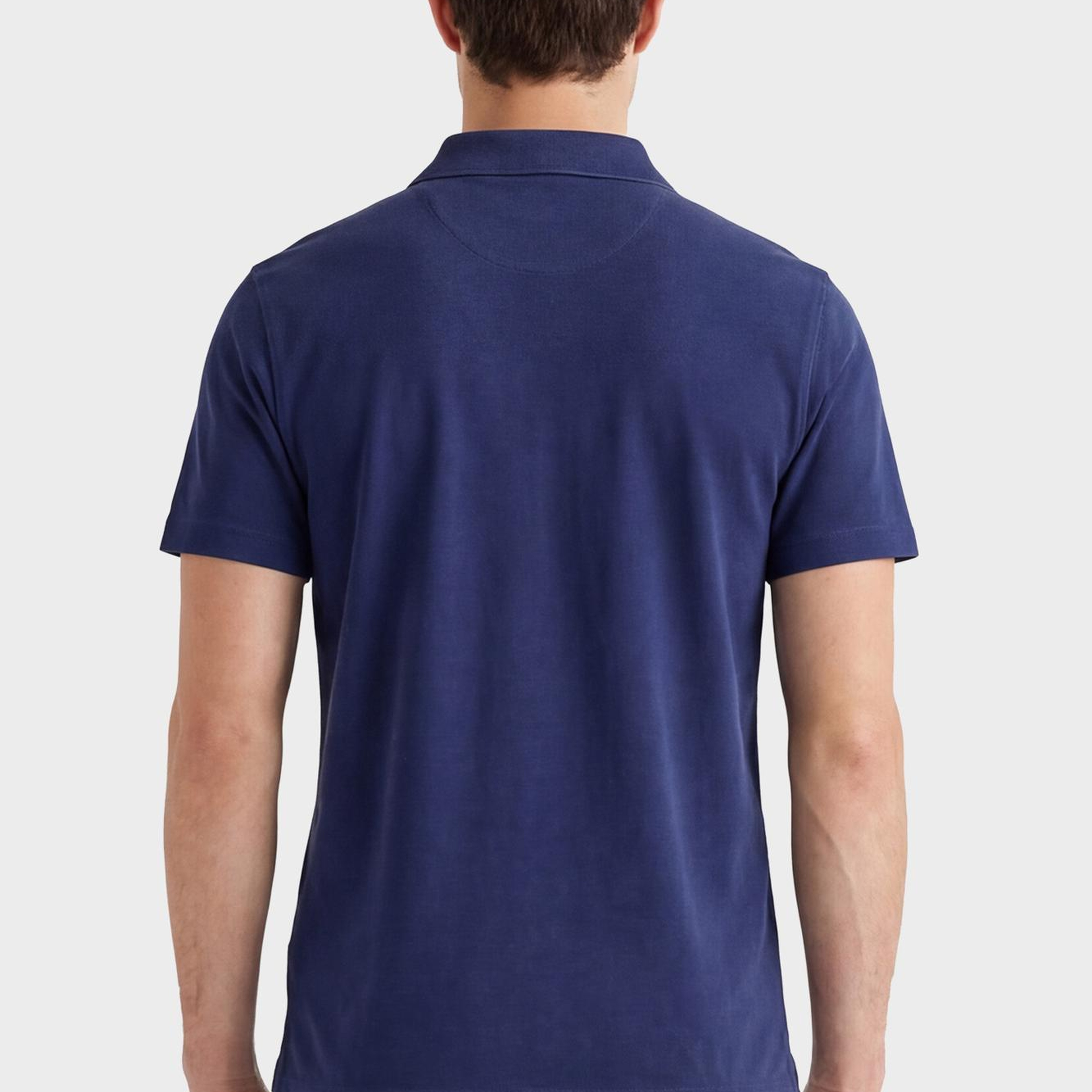 GANT Erkek Mavi Regular Fit Polo Yaka T-Shirt