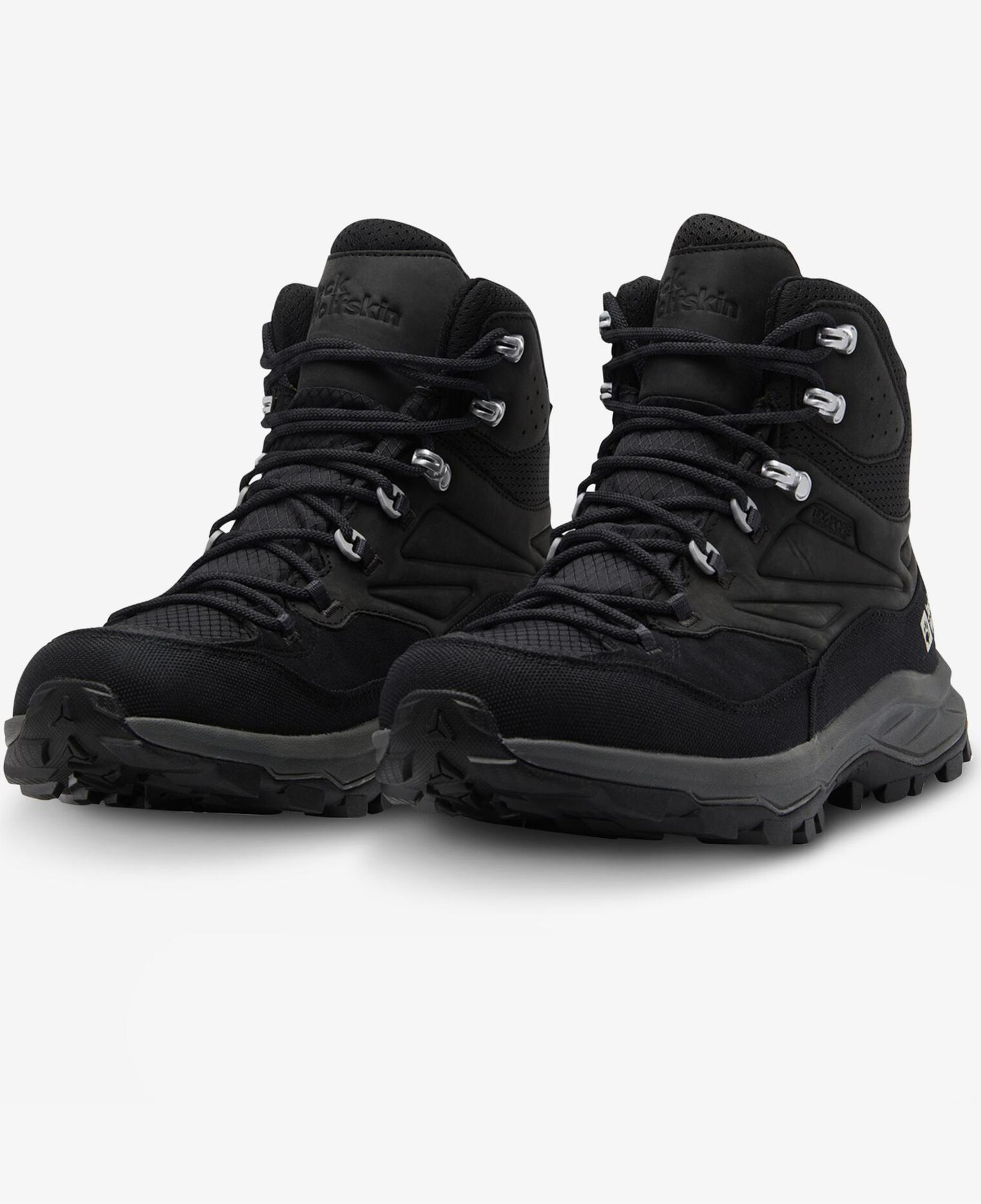 Jack Wolfskin Cyrox Texapore Mid Erkek Gri Bot