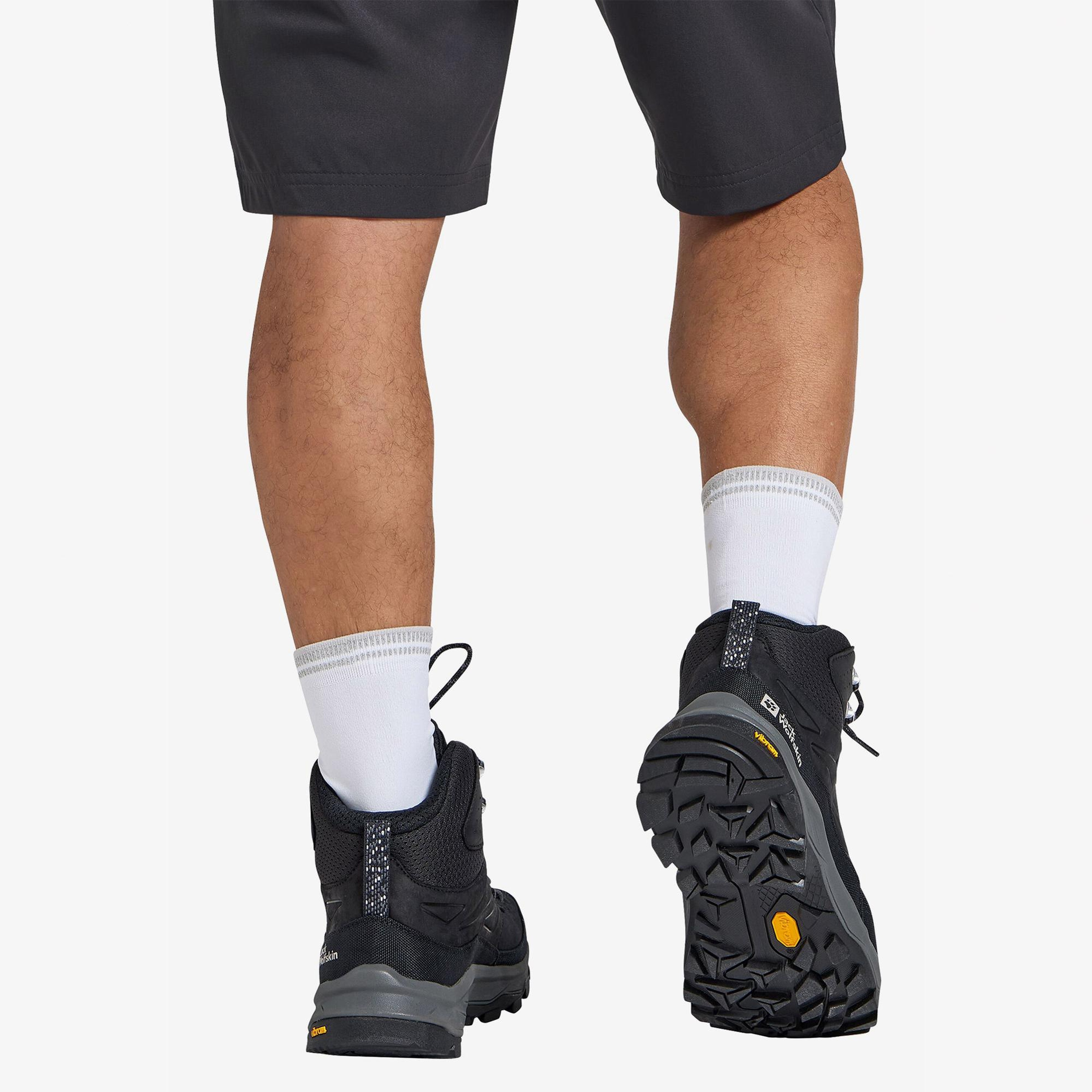 Jack Wolfskin Cyrox Texapore Mid Erkek Gri Bot