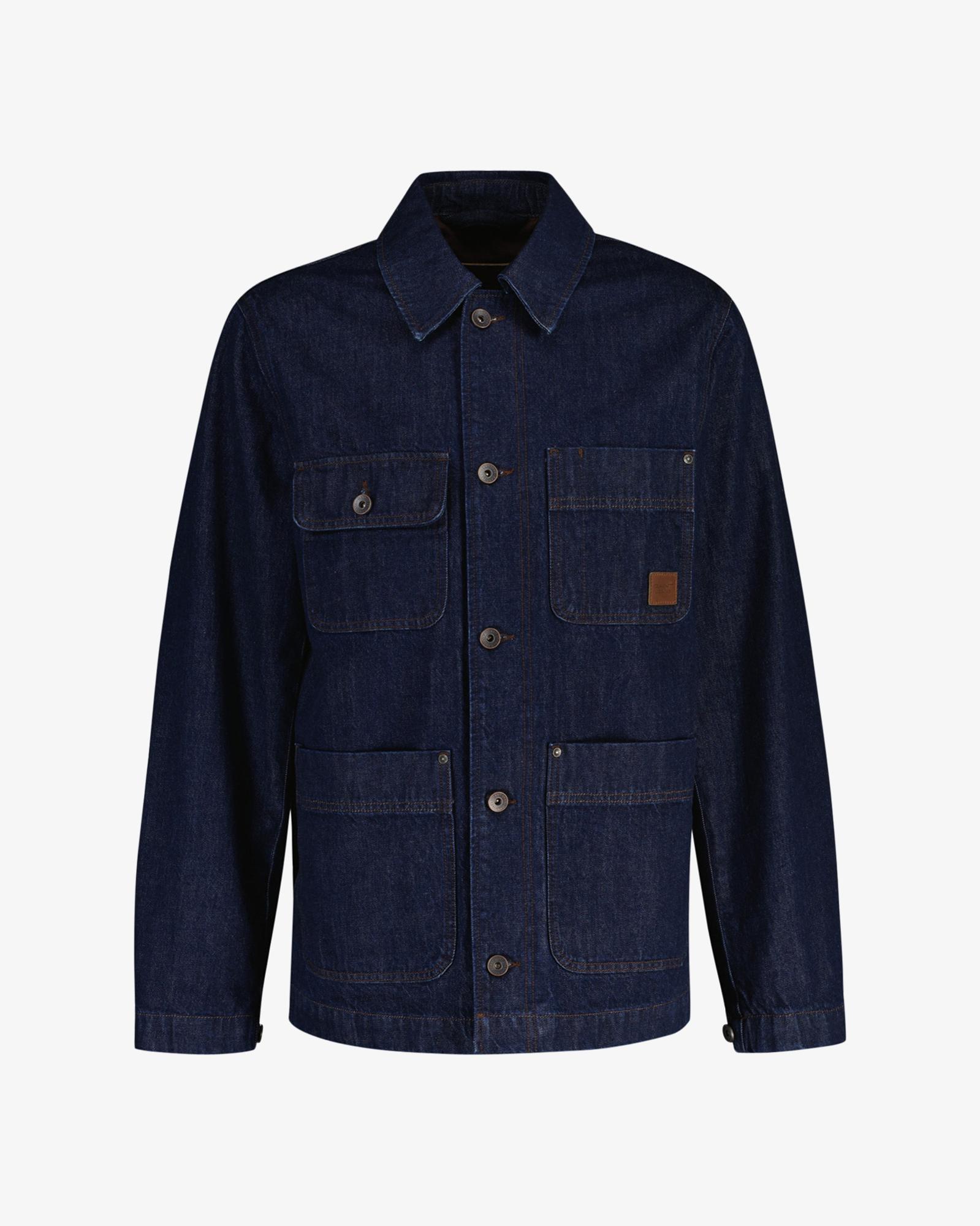 GANT Erkek Lacivert Düğmeli Yaka Ceket