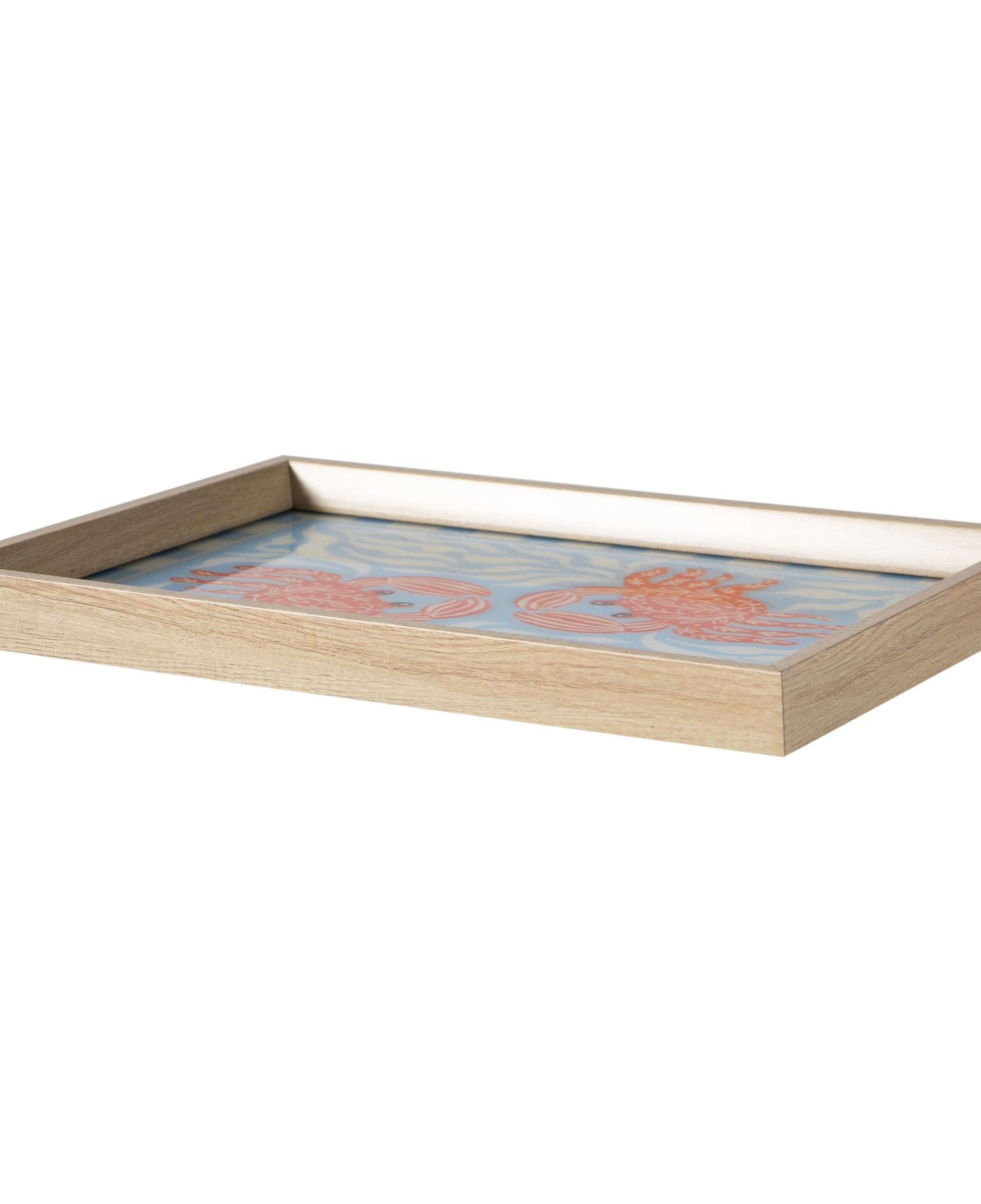 CRABS DEKORATİF TEPSİ 31X42 CM