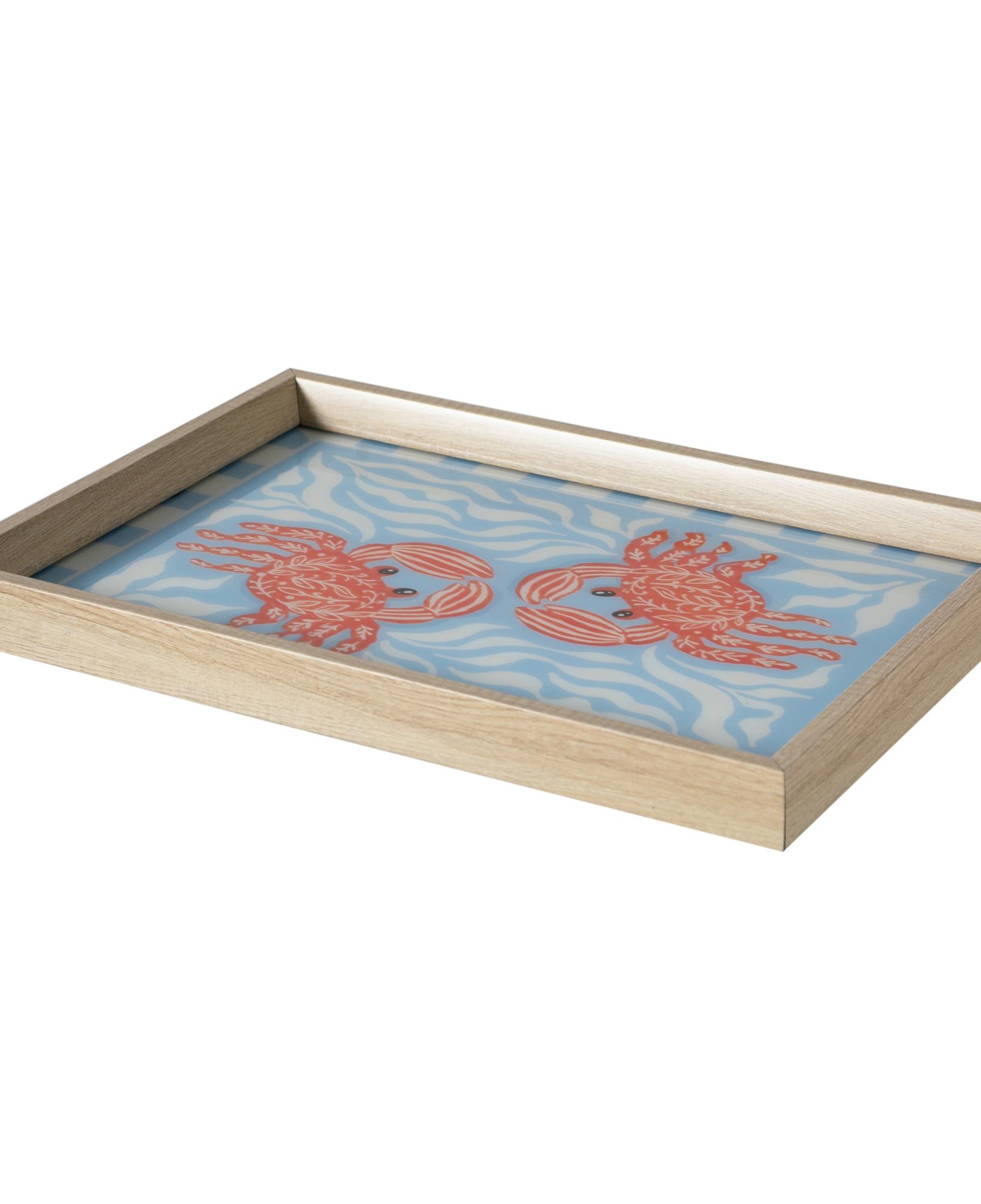 CRABS DEKORATİF TEPSİ 31X42 CM