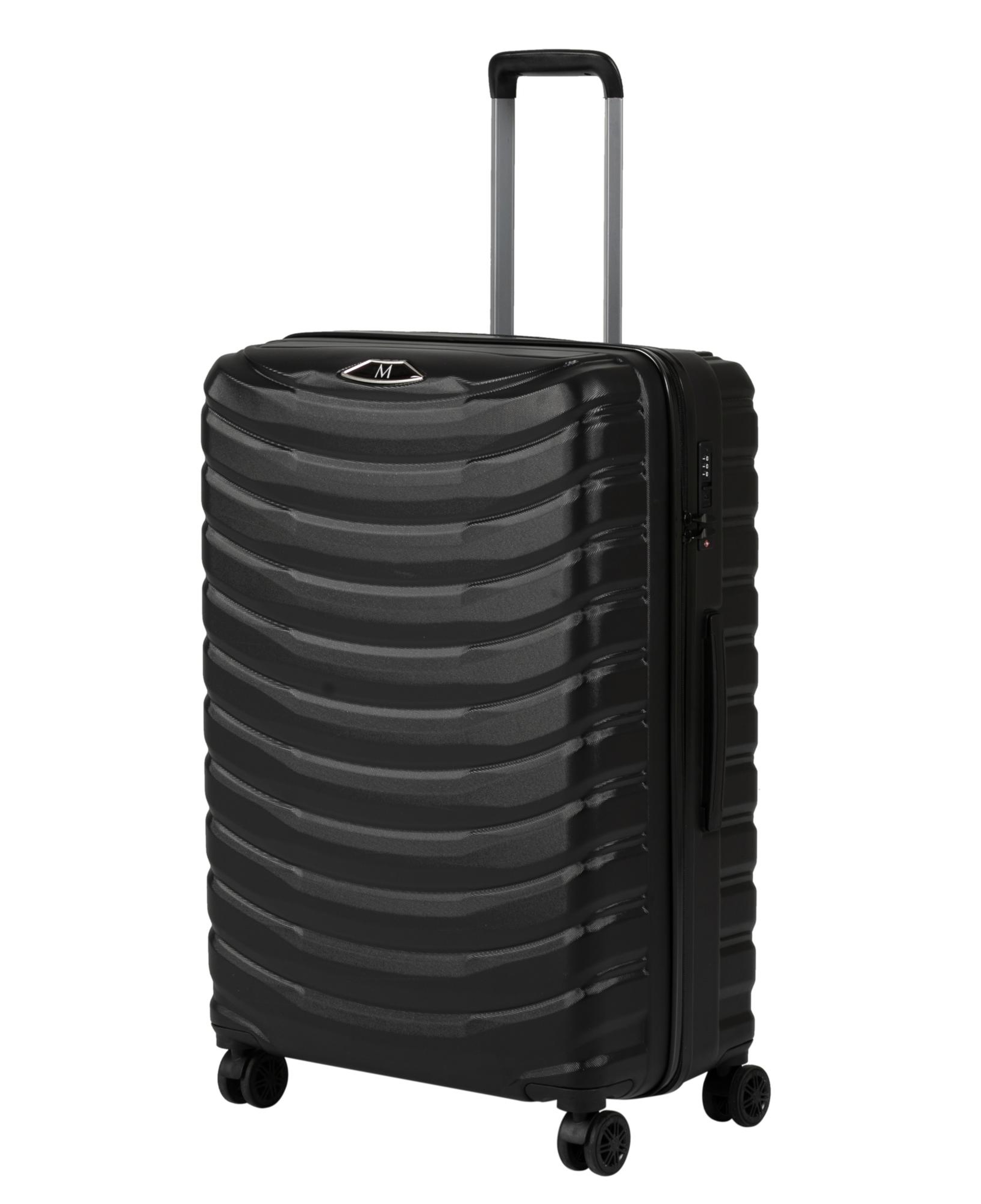 BARCELONA SİYAH BÜYÜK BOY VALİZ