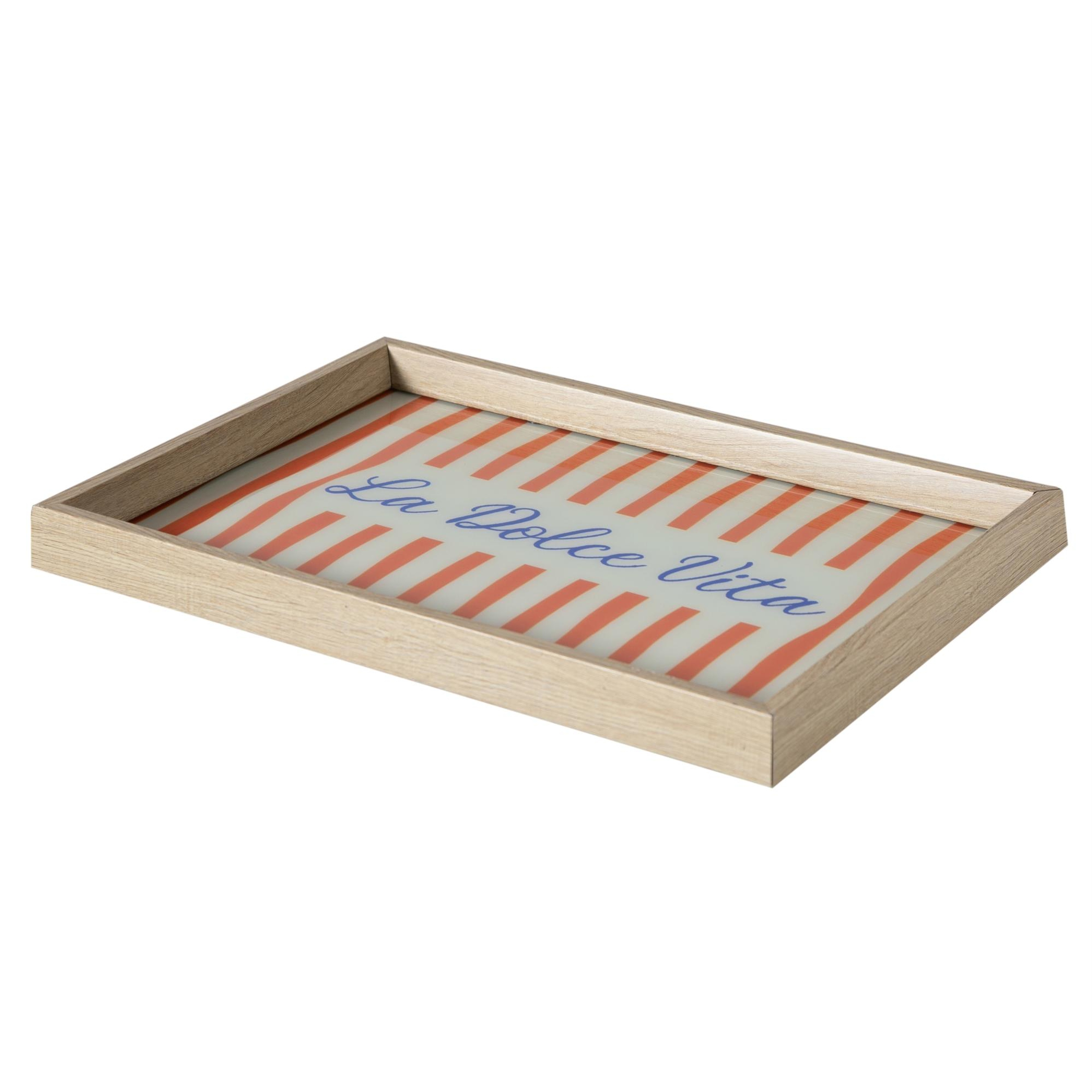 LA DOLCE VITA DEKORATİF TEPSİ 31X42 CM