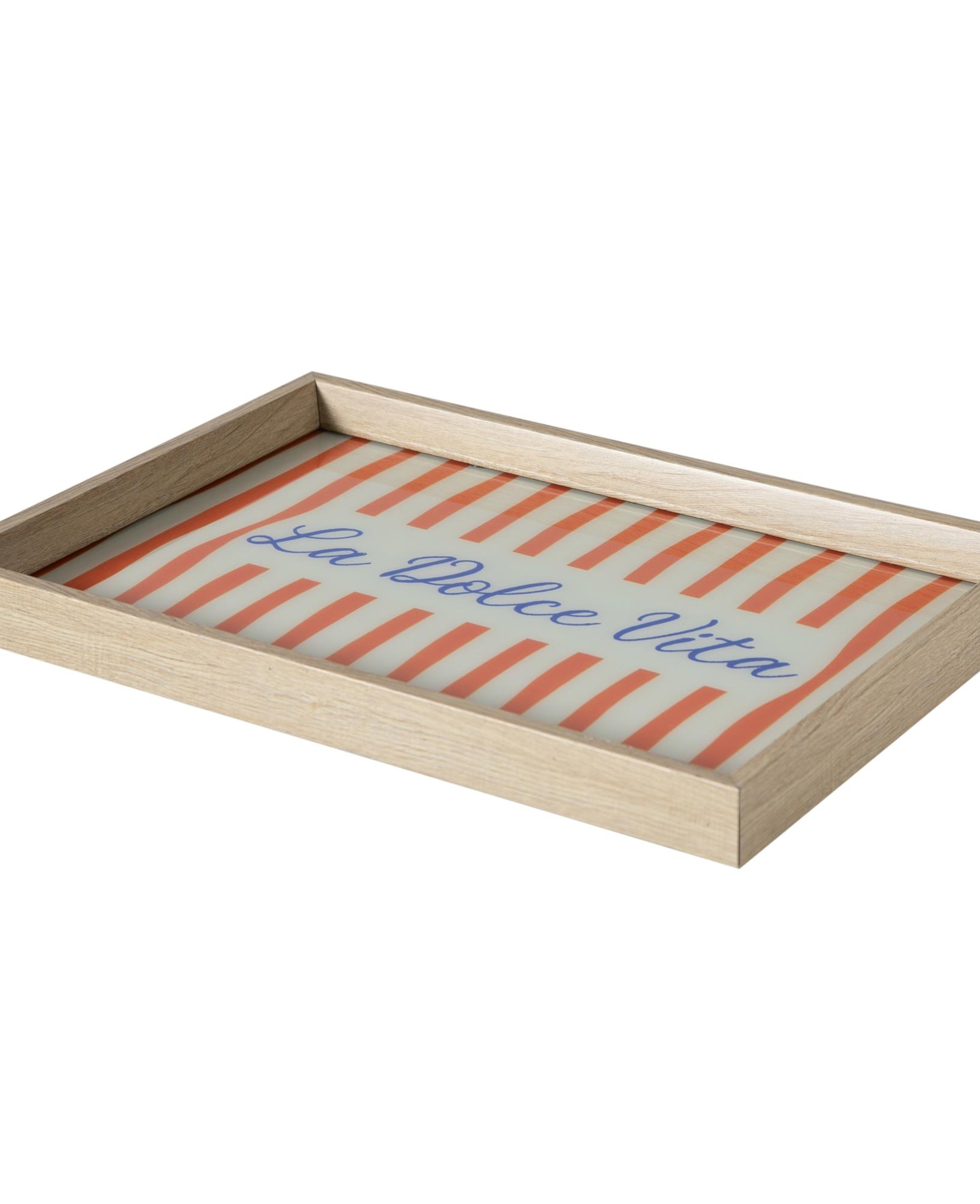 LA DOLCE VITA DEKORATİF TEPSİ 31X42 CM