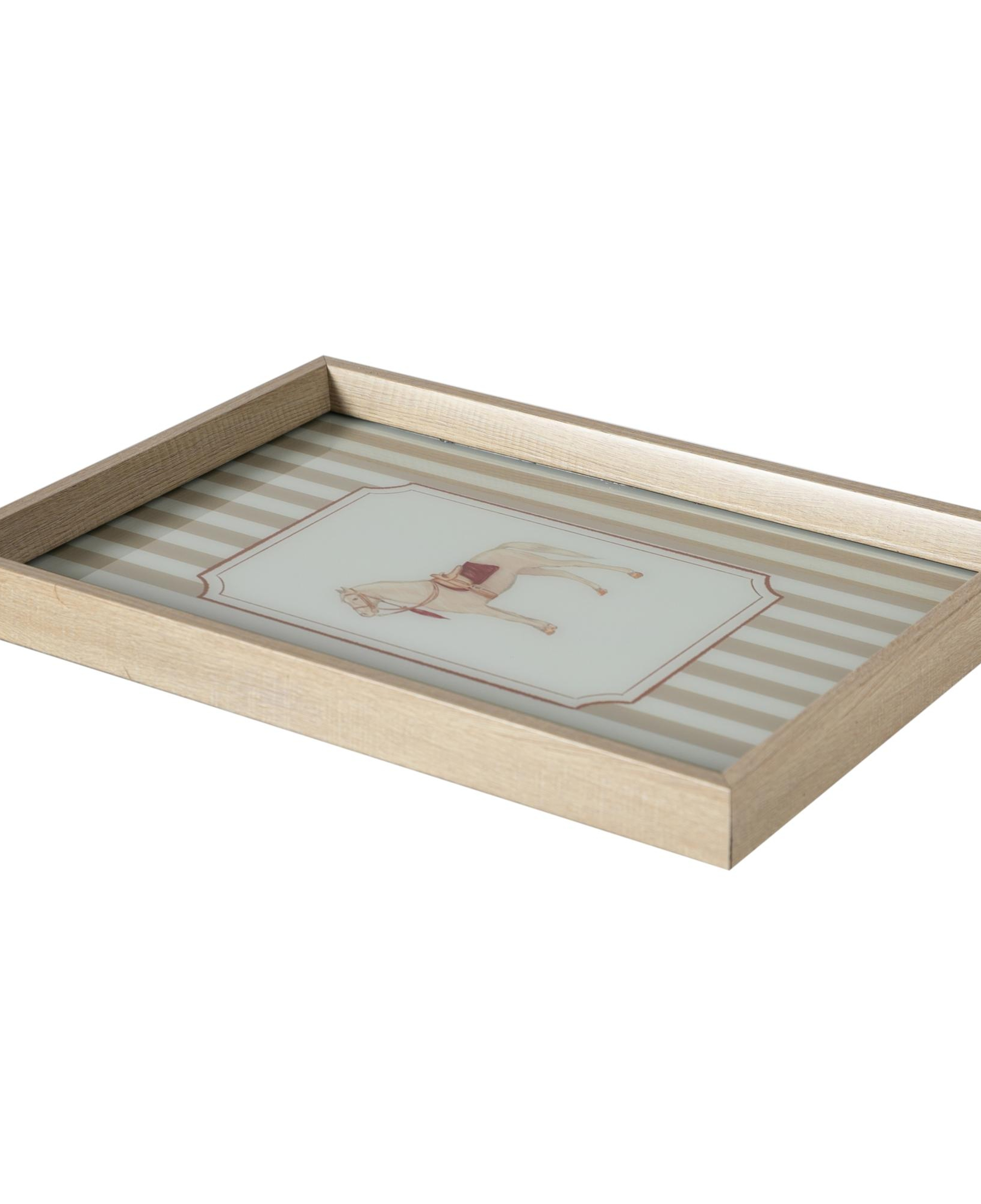 HORSE DEKORATİF TEPSİ 31X42 CM