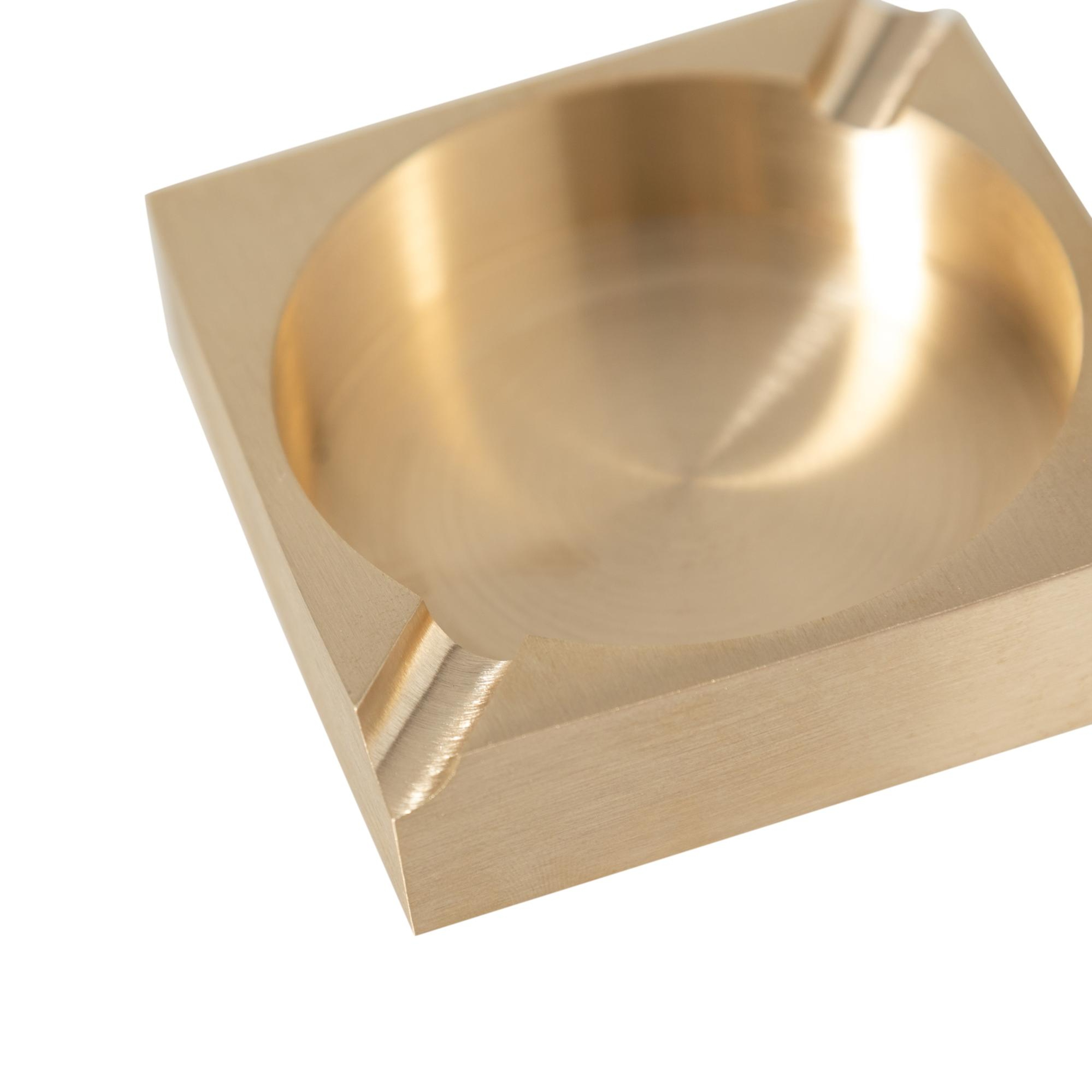 KARE PİRİNÇ KÜLLÜK 12CM