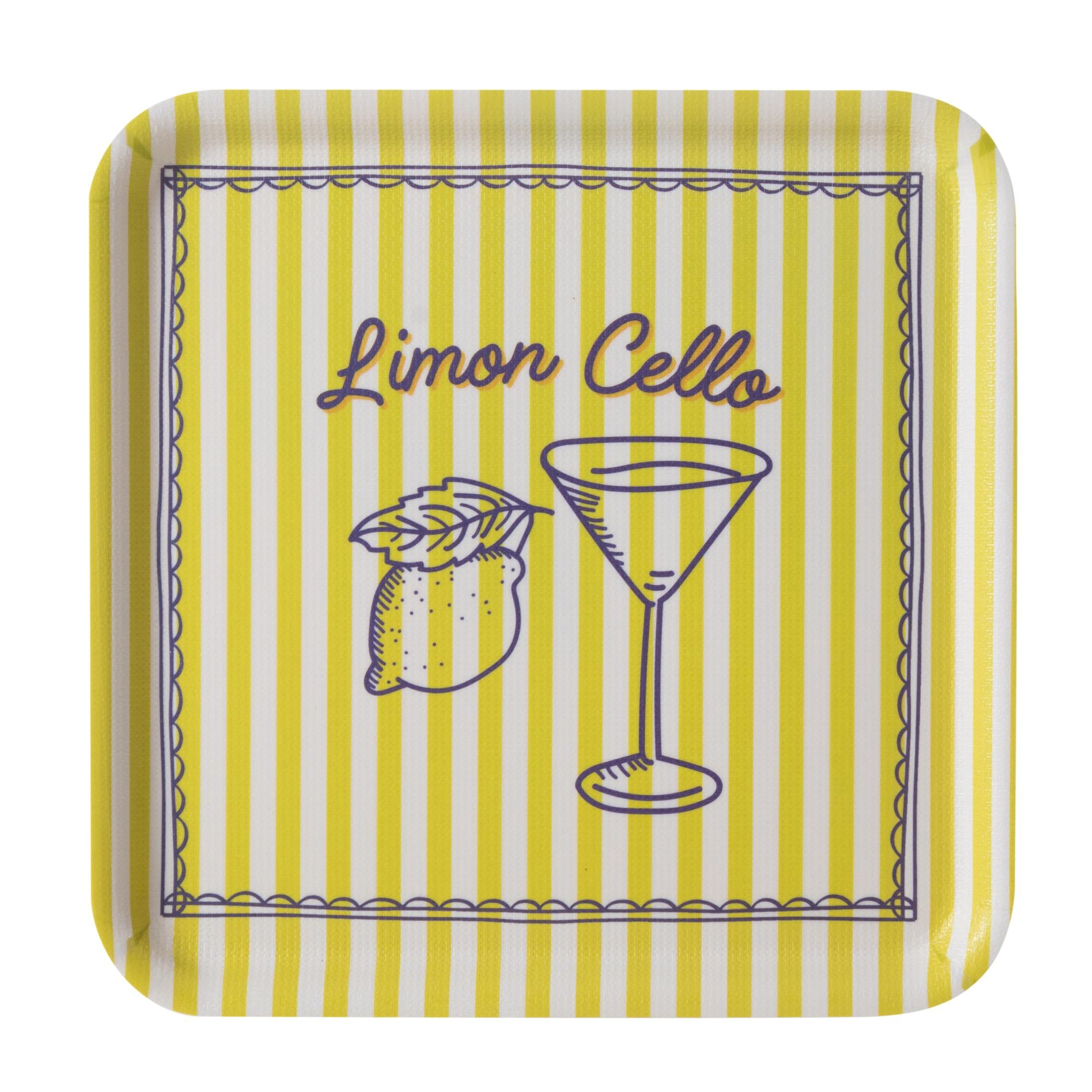 LİMON CELLO KAYDIRMAZ TEPSİ 24CM